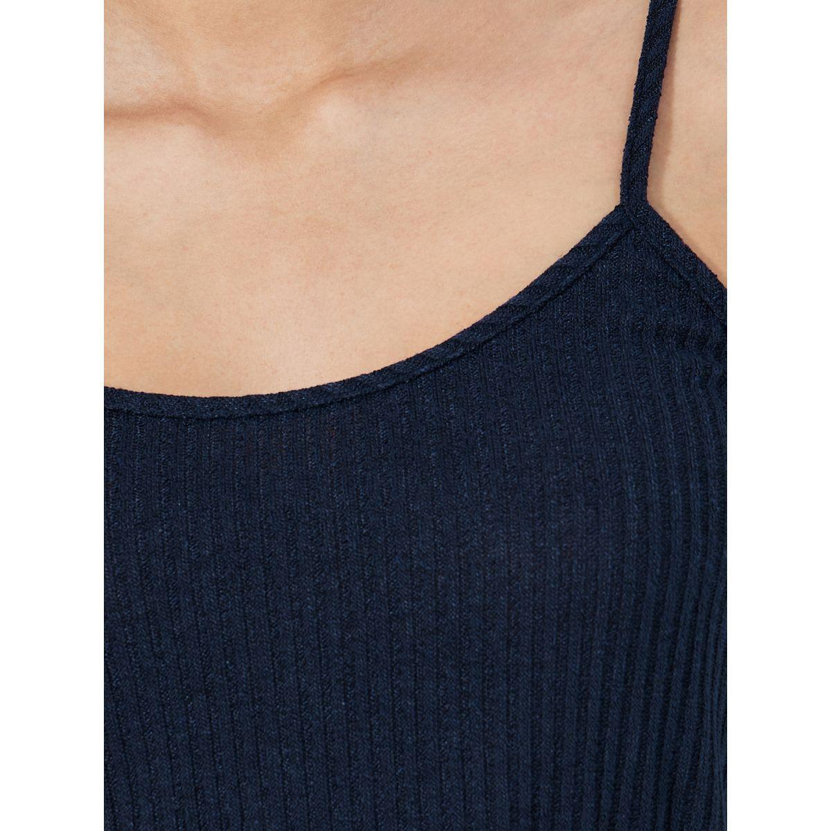Styli Unwind Pack of 3 - Brushed Ribbed Strappy Cami Top, Pants & Robe-women-clothing-coordsets-image-4