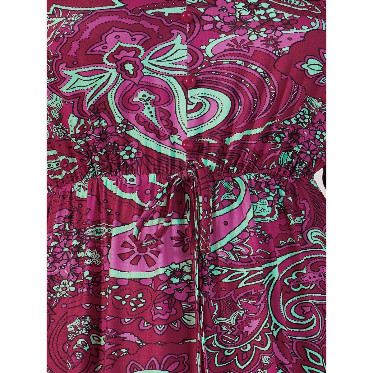 Styli Paisley Print Bell Sleeves A-Line Maxi Dress-women-clothing-dresses-image-3