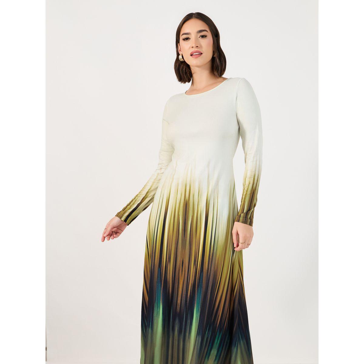 Styli Tie & Dye Print A-Line Maxi Dress-women-clothing-dresses-image-4