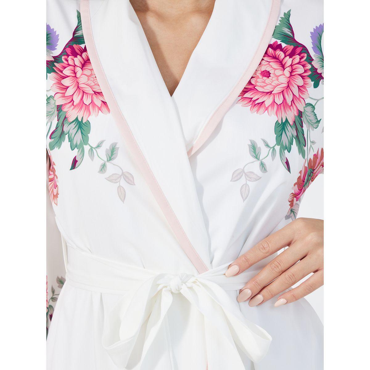 Styli Unwind Floral Print Contrast Edge Robe-women-clothing-nightwear-robes-image-4