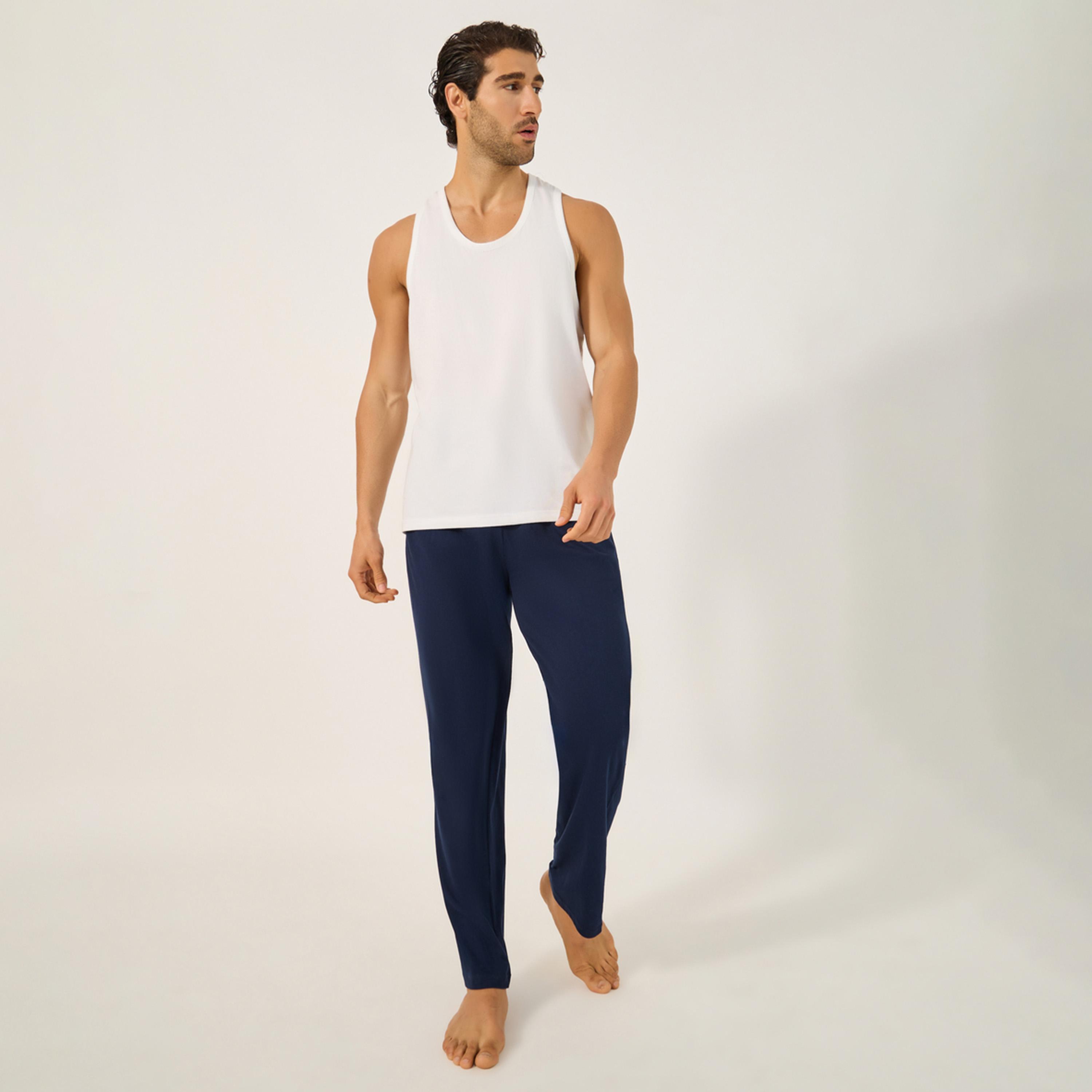 Styli Unwind Set Of 2 - Straight Pyjama With Drawcord-men-clothing-nightwear-pyjamaandshorts-image-3