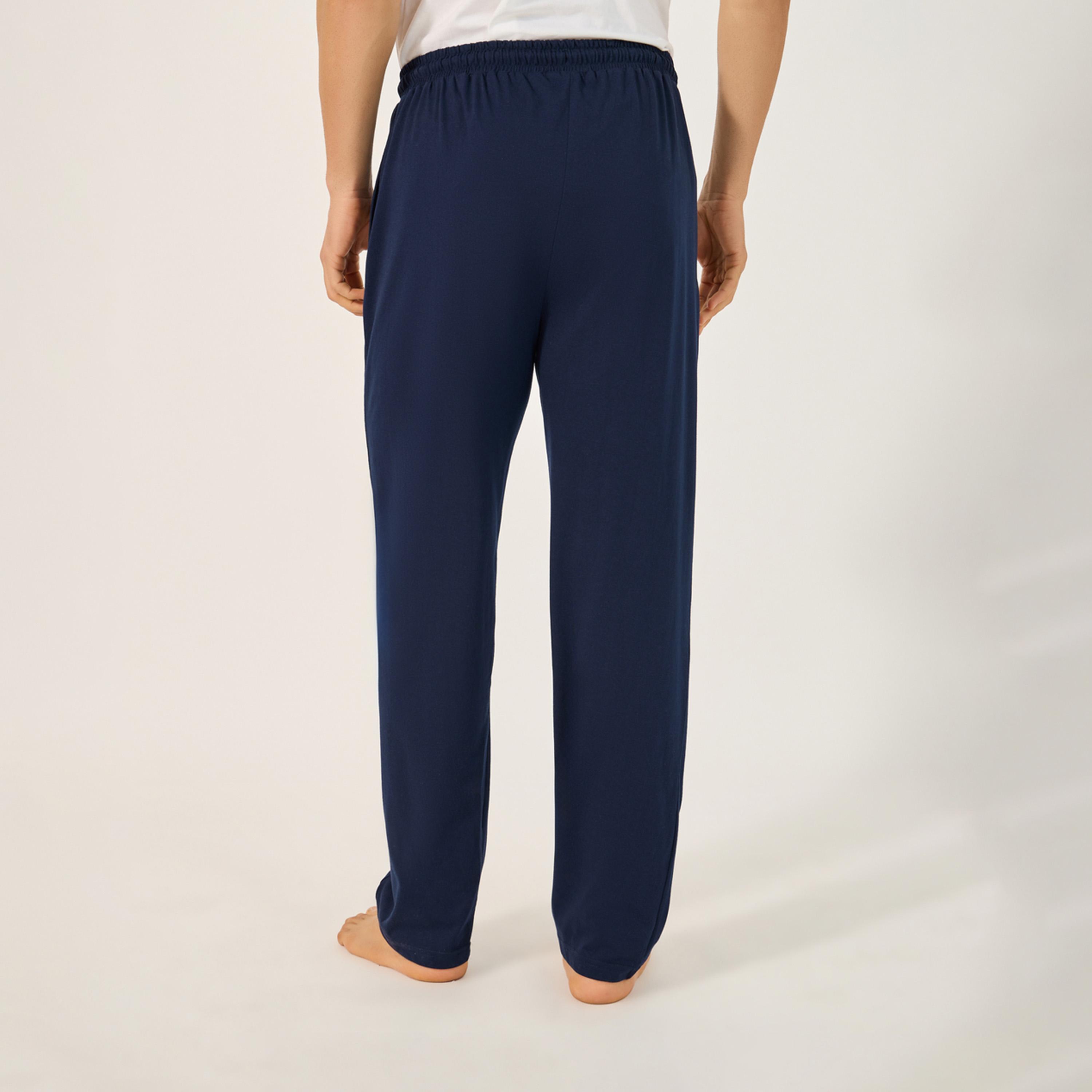 ستايلي - أنوايند طقم قطعتين - بنطال بيجامة مستقيم برباط سحب-men-clothing-nightwear-pyjamaandshorts-image-5
