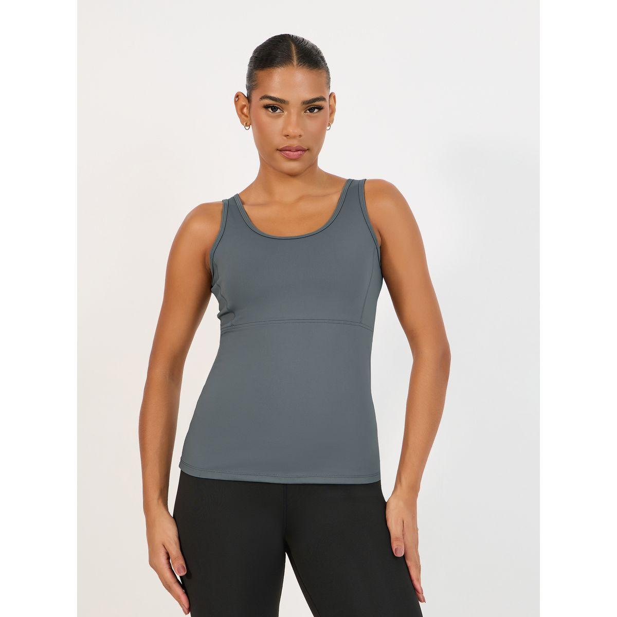 Styli Active Back Mesh Insert Tank-women-clothing-sportswearandactivewear-tshirtsandvests-image-2