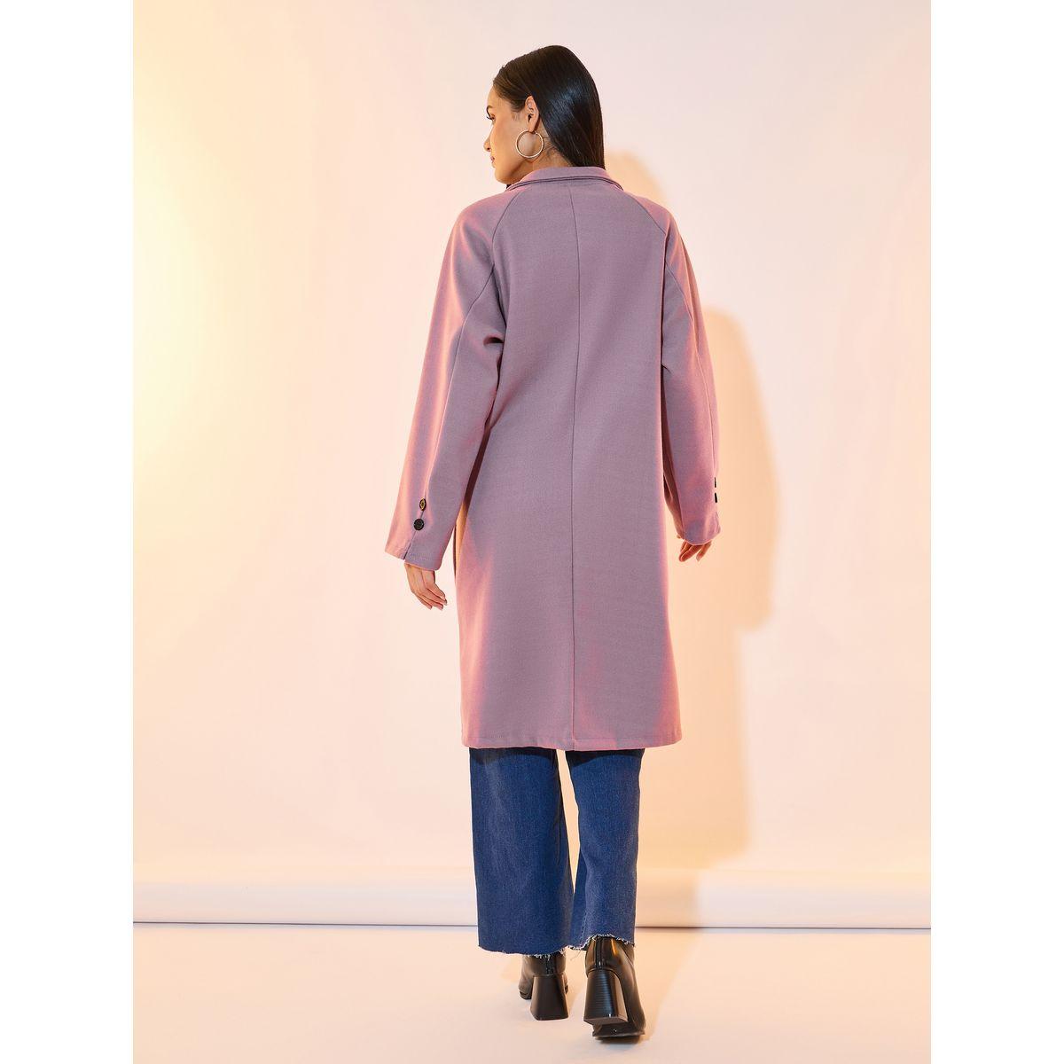 Styli Double Breasted Lapel Collar Overcoat-women-clothing-coatsandjackets-coats-image-5