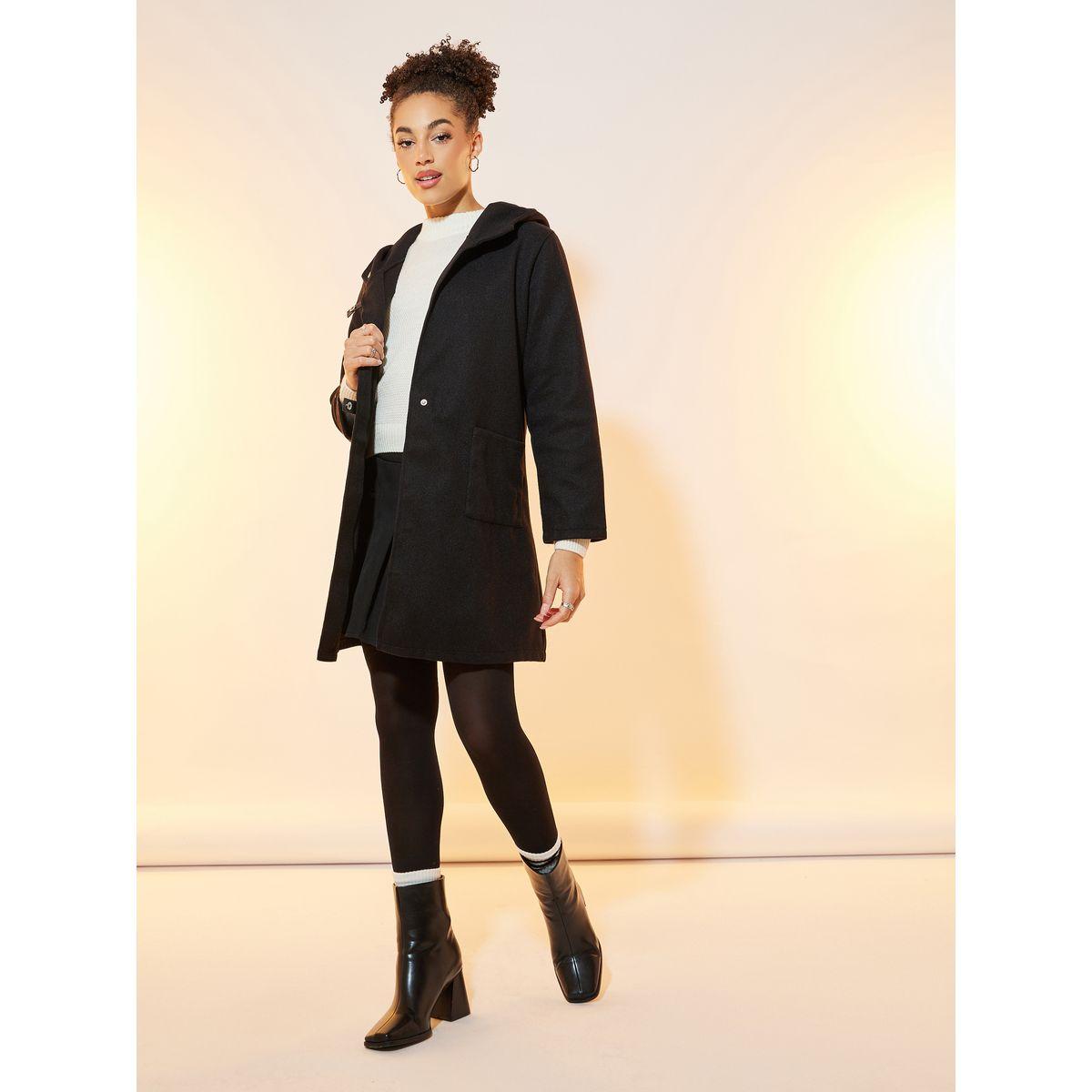 معطف ميدي بقصة عادية وأزرار-women-clothing-coatsandjackets-coats-image-2