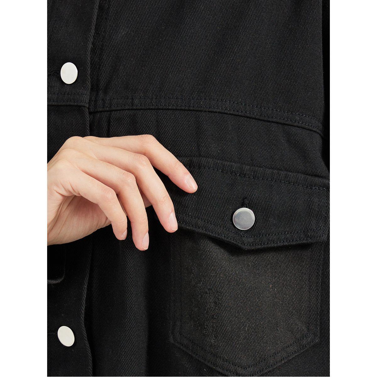 جاكيت دنيم بقصة فضفاضة وأزرار-women-winterwear-coatsandjackets-jackets-image-4