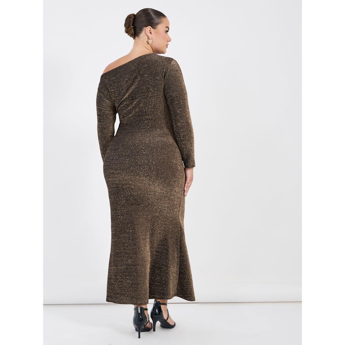 Styli Plus Size One Shoulder Neck Mermaid Hem Maxi Dress-women-clothing-dresses-image-6