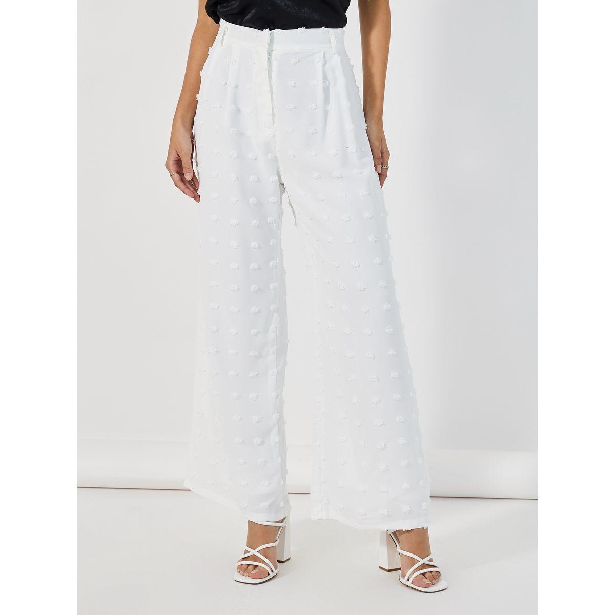 بنطال بأرجل واسعة وخصر عالي-women-clothing-bottoms-trousers-image-2
