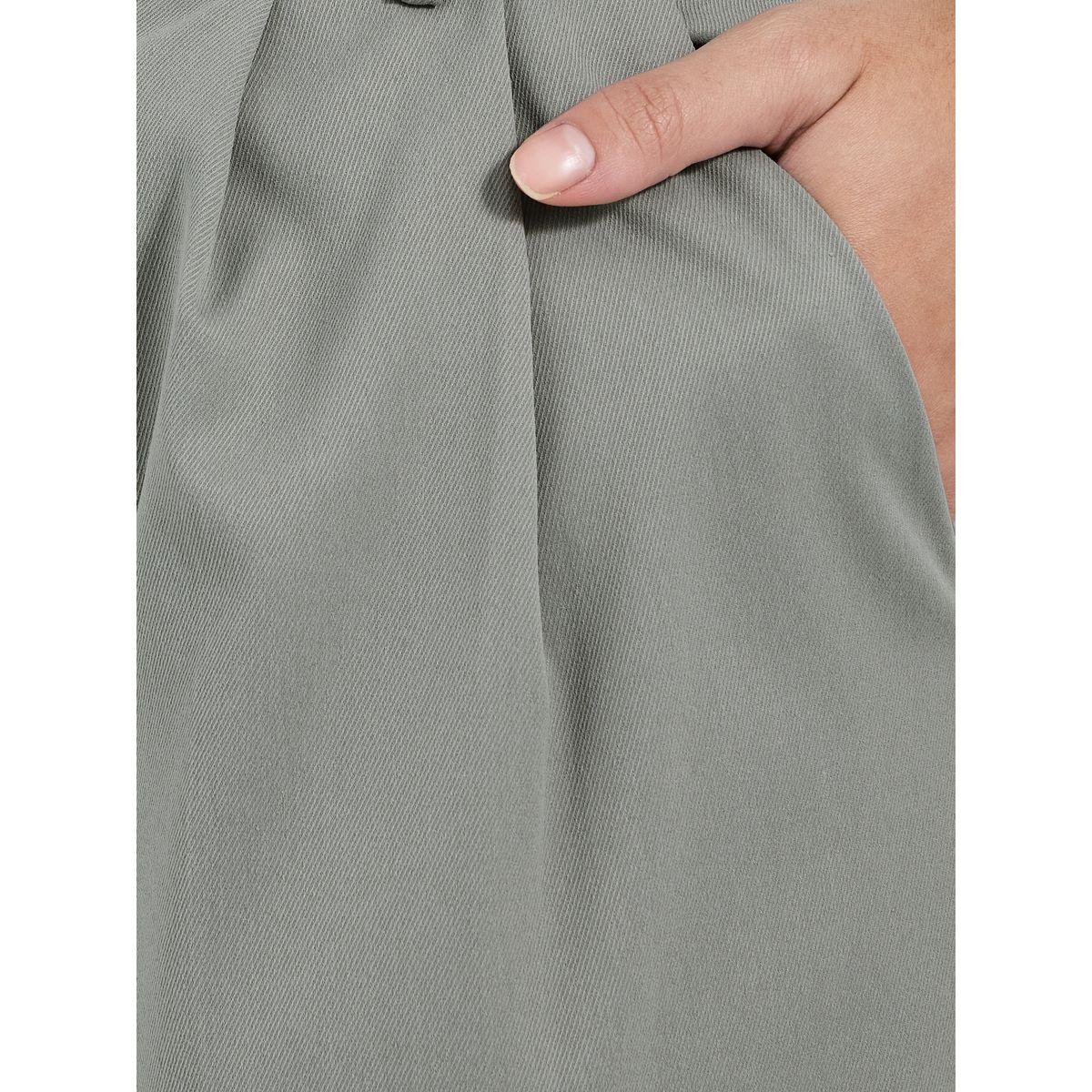 بنطال بأرجل واسعة وخصر عالي مع كسرات-women-clothing-bottoms-trousers-image-3