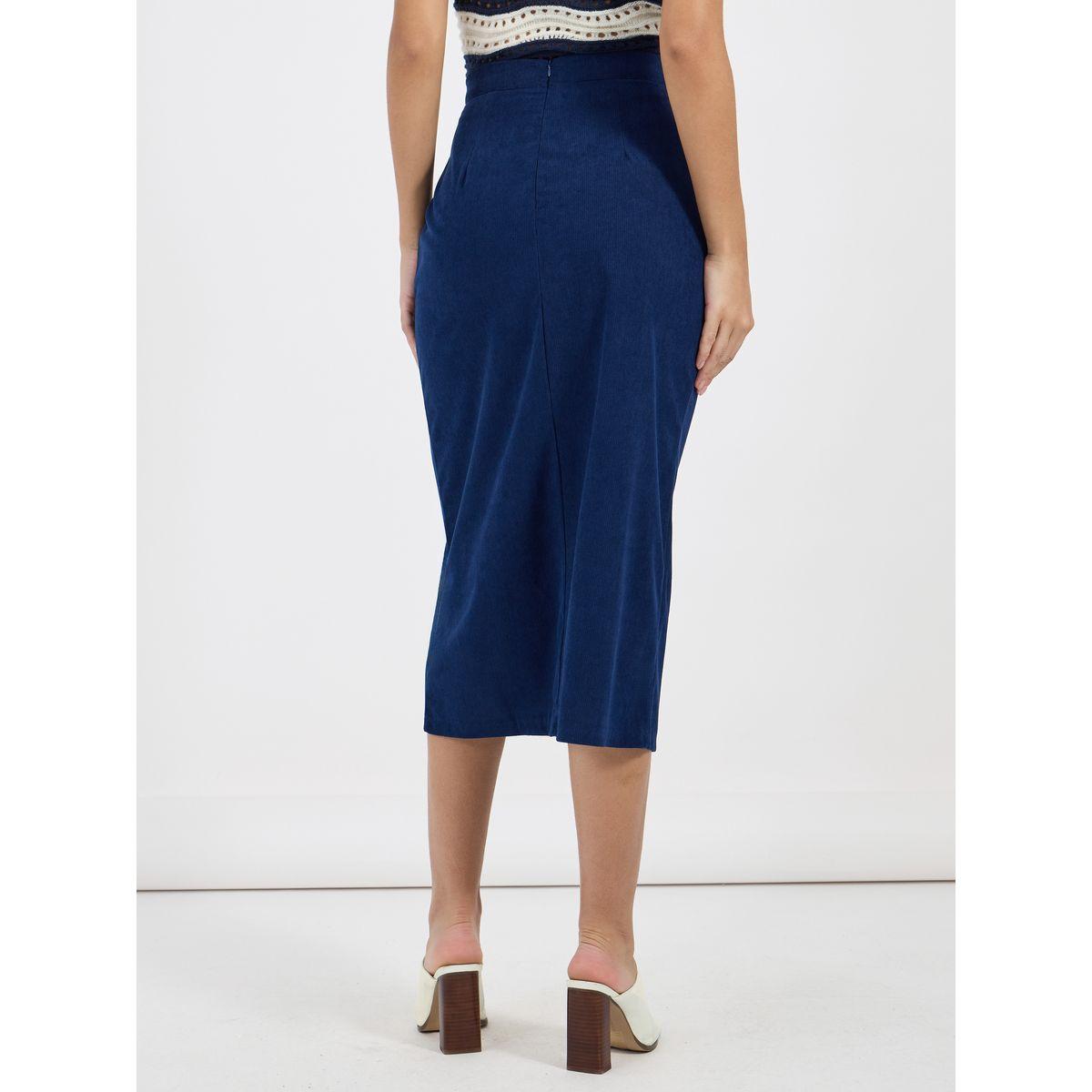 تنورة ميدي كوردروي مع سحَّاب غلق مخفي-women-clothing-bottoms-skirts-image-4
