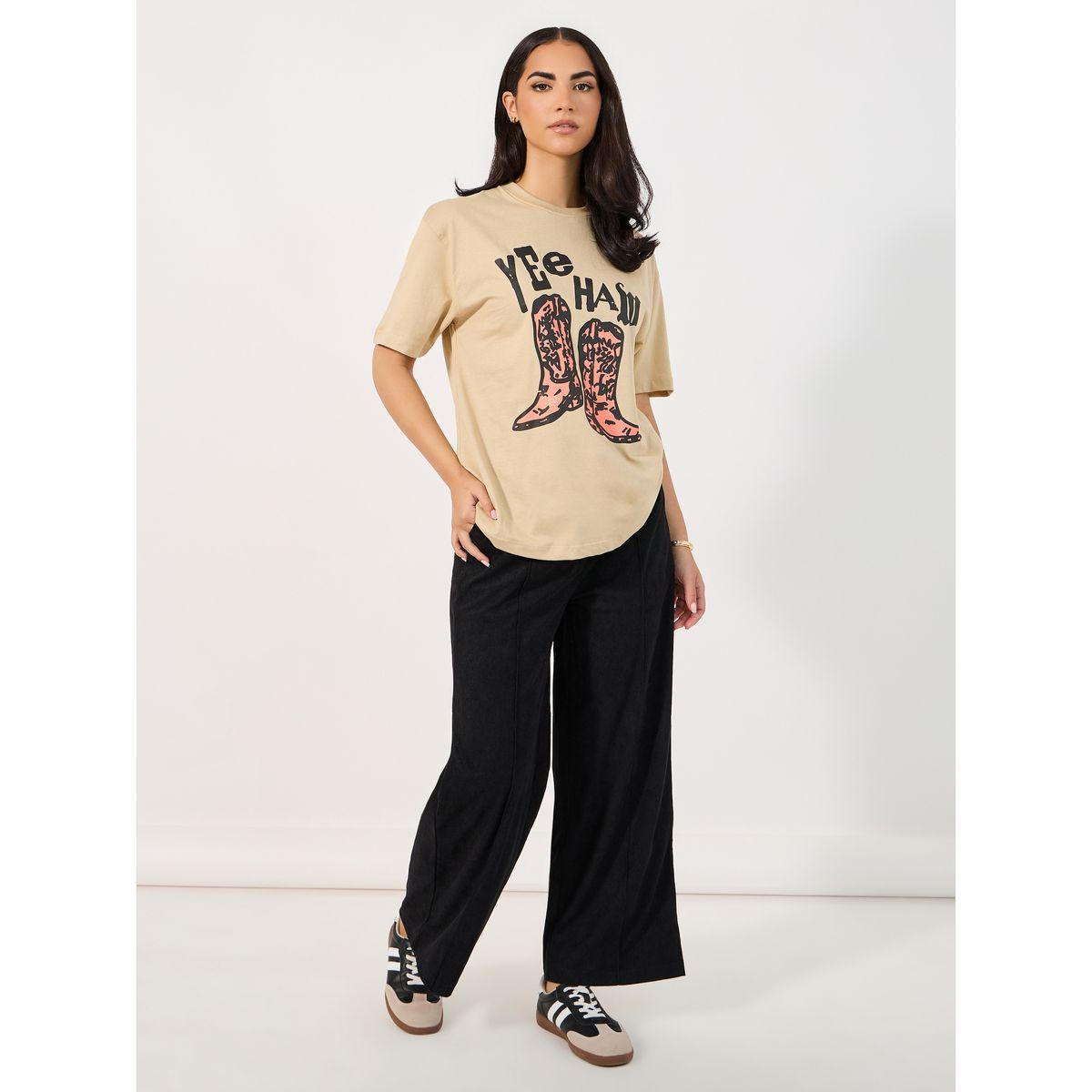 Styli Front Pintuck Details Wide Leg Pants-women-clothing-bottoms-trousers-image-1