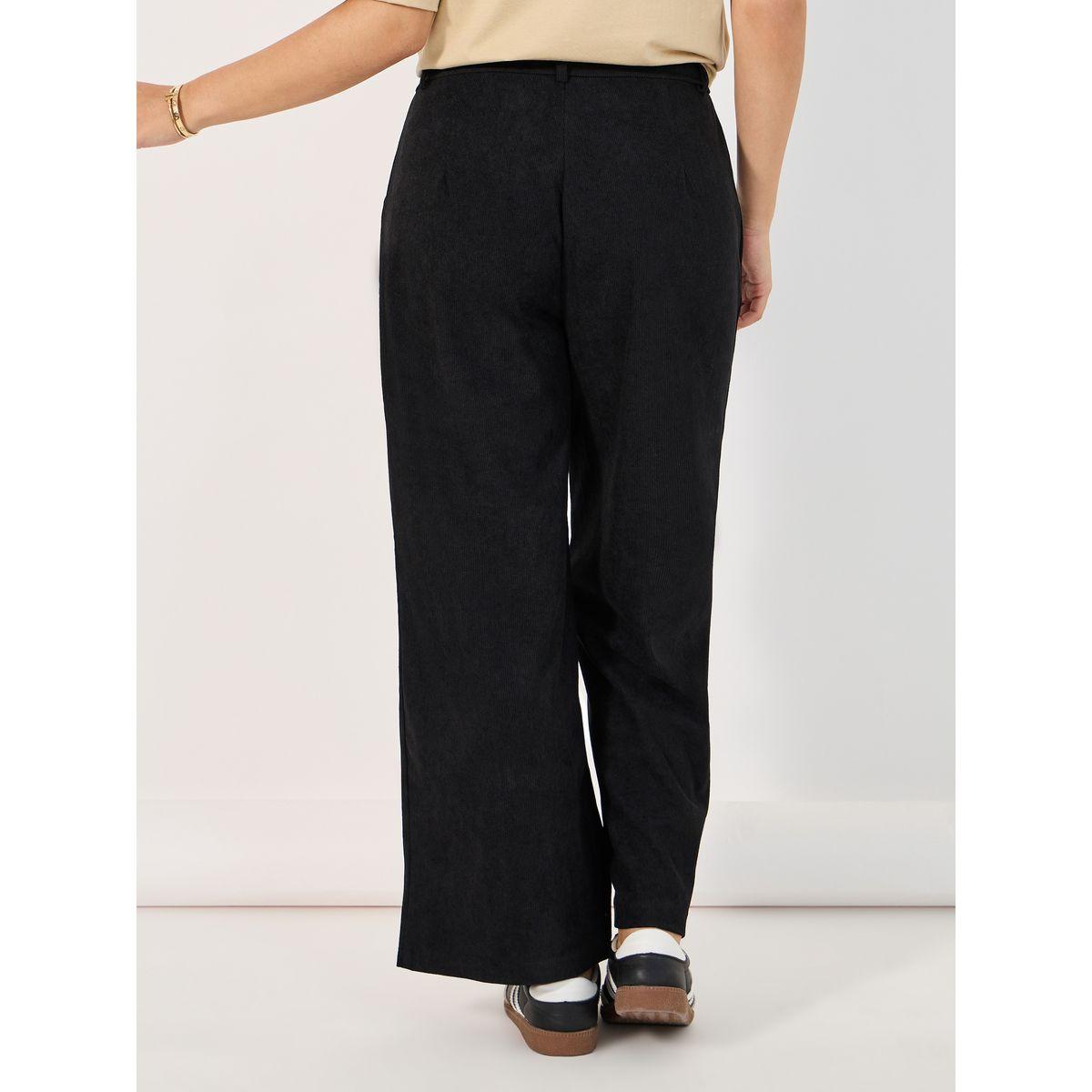 Styli Front Pintuck Details Wide Leg Pants-women-clothing-bottoms-trousers-image-4