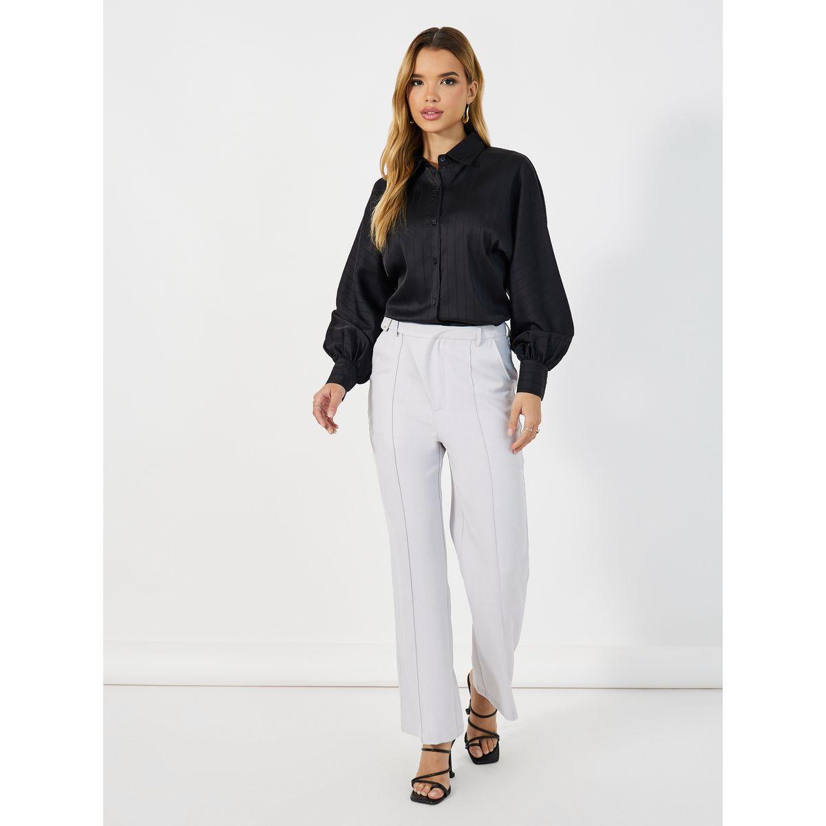 Styli Striped Loose Fit Shirt-women-clothing-shirtsandblouses-shirts-image-2