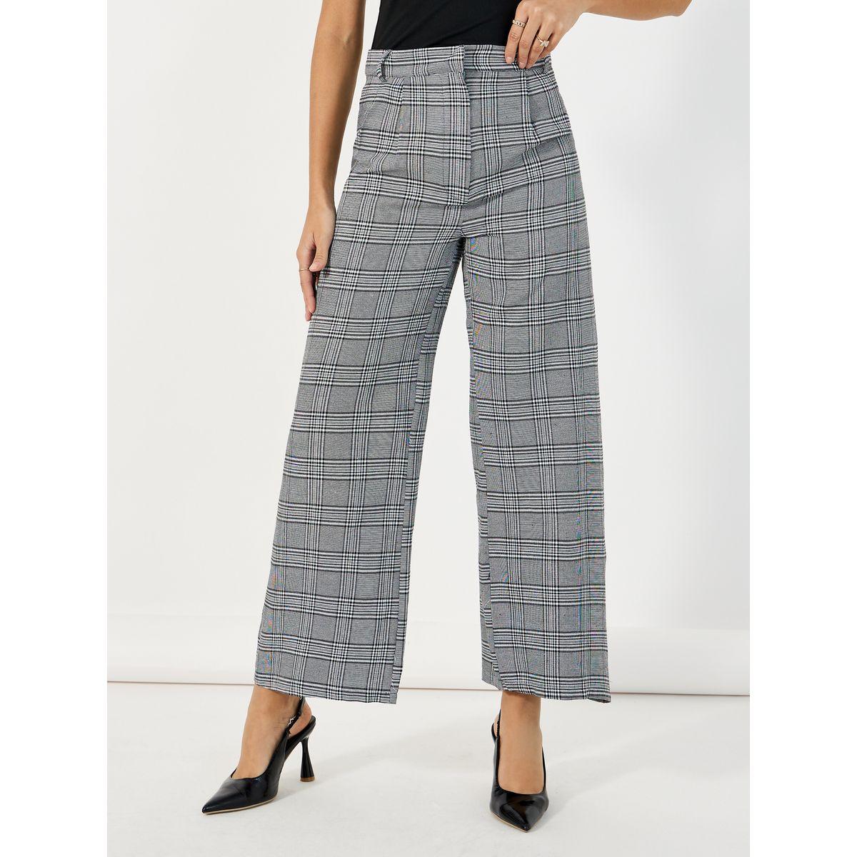 بنطال بأرجل واسعة وخصر عالي-women-clothing-bottoms-trousers-image-2