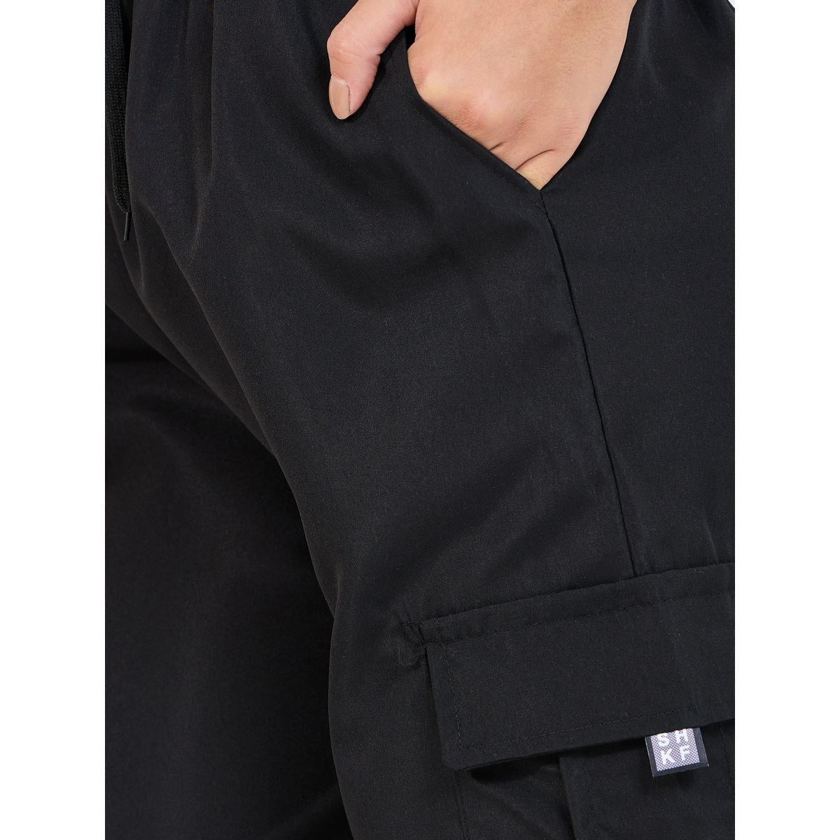 بنطال كارجو بقصة باراشوت ورباط خصر-women-clothing-bottoms-trousers-image-2