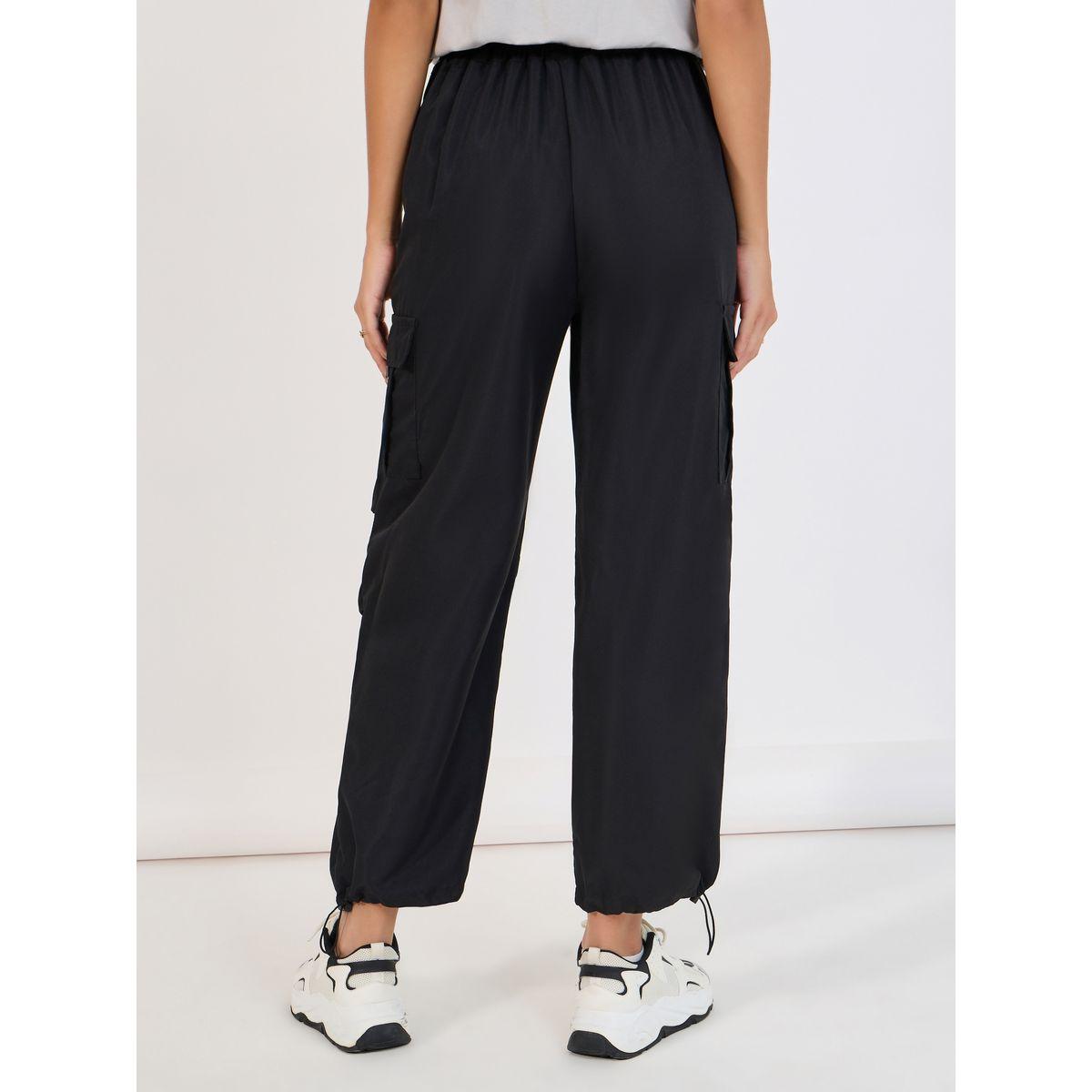 Styli Relaxed Fit Cargo Pants with Toggle Cuff-women-clothing-bottoms-trousers-image-4