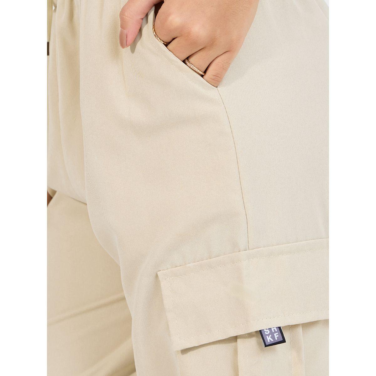 Styli Relaxed Fit Cargo Pants with Toggle Cuff-women-clothing-bottoms-trousers-image-3