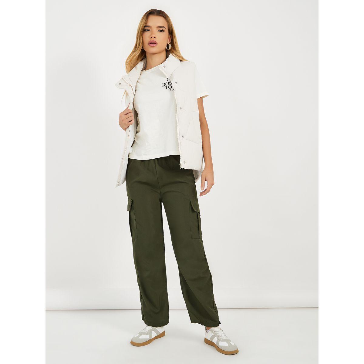Styli Relaxed Fit Cargo Pants with Toggle Cuff-women-clothing-bottoms-trousers-image-1