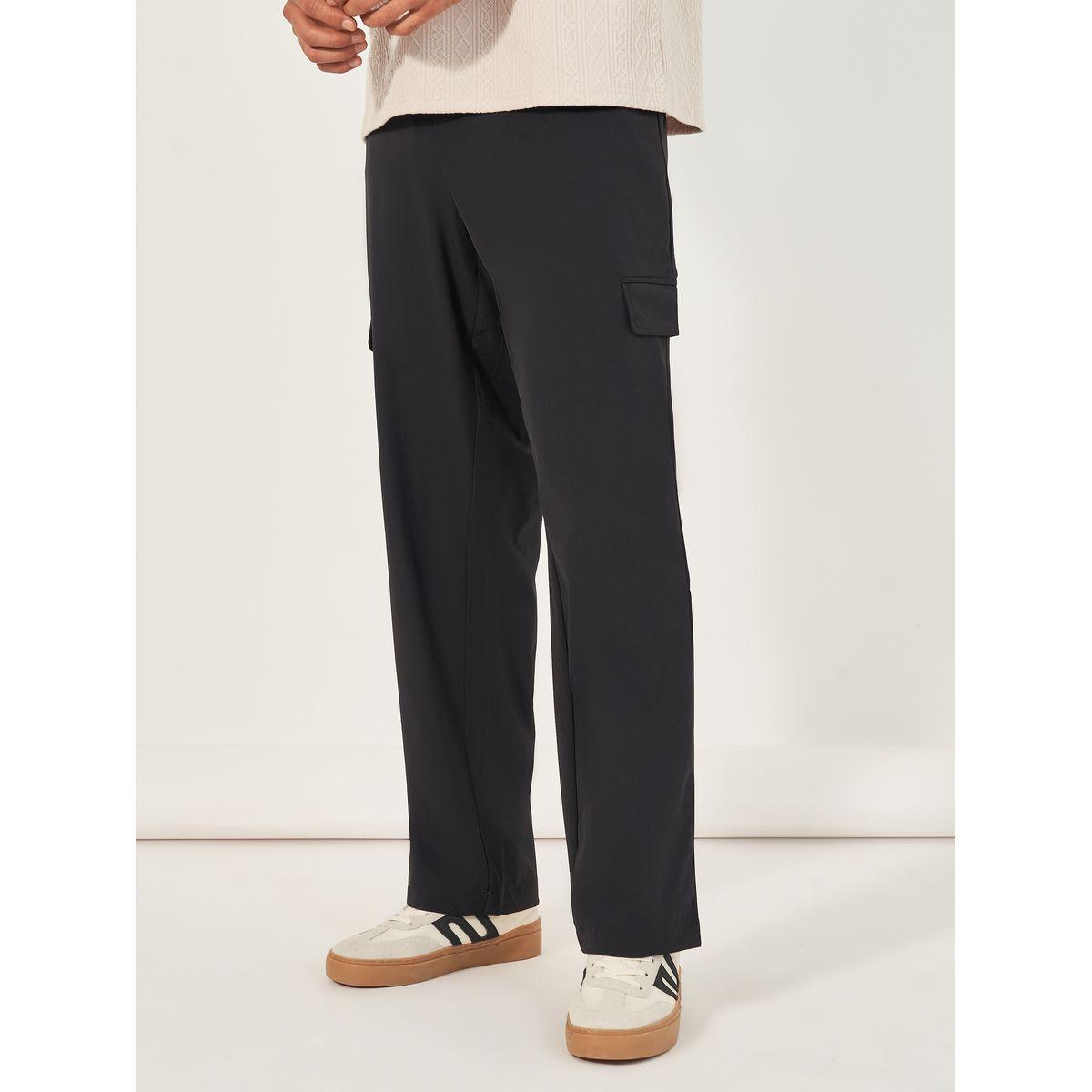 Styli Relaxed Fit Welt Flap Pocket Trousers-men-clothing-bottoms-trousersandchinos-trousers-image-1