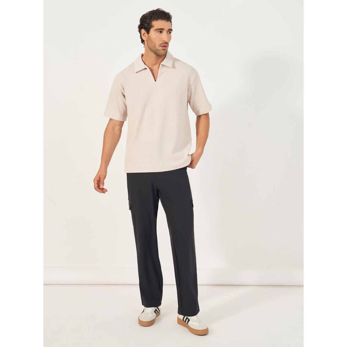 بنطال بقصة مريحة وجيوب مع فتحات حزام-men-clothing-bottoms-trousersandchinos-trousers-image-2