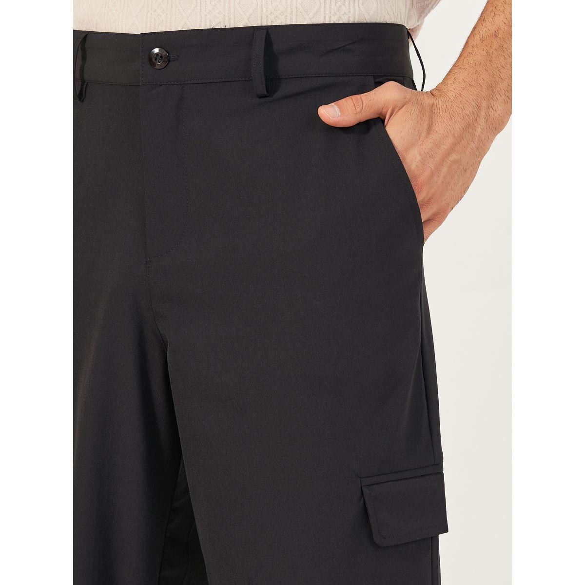 بنطال بقصة مريحة وجيوب مع فتحات حزام-men-clothing-bottoms-trousersandchinos-trousers-image-3