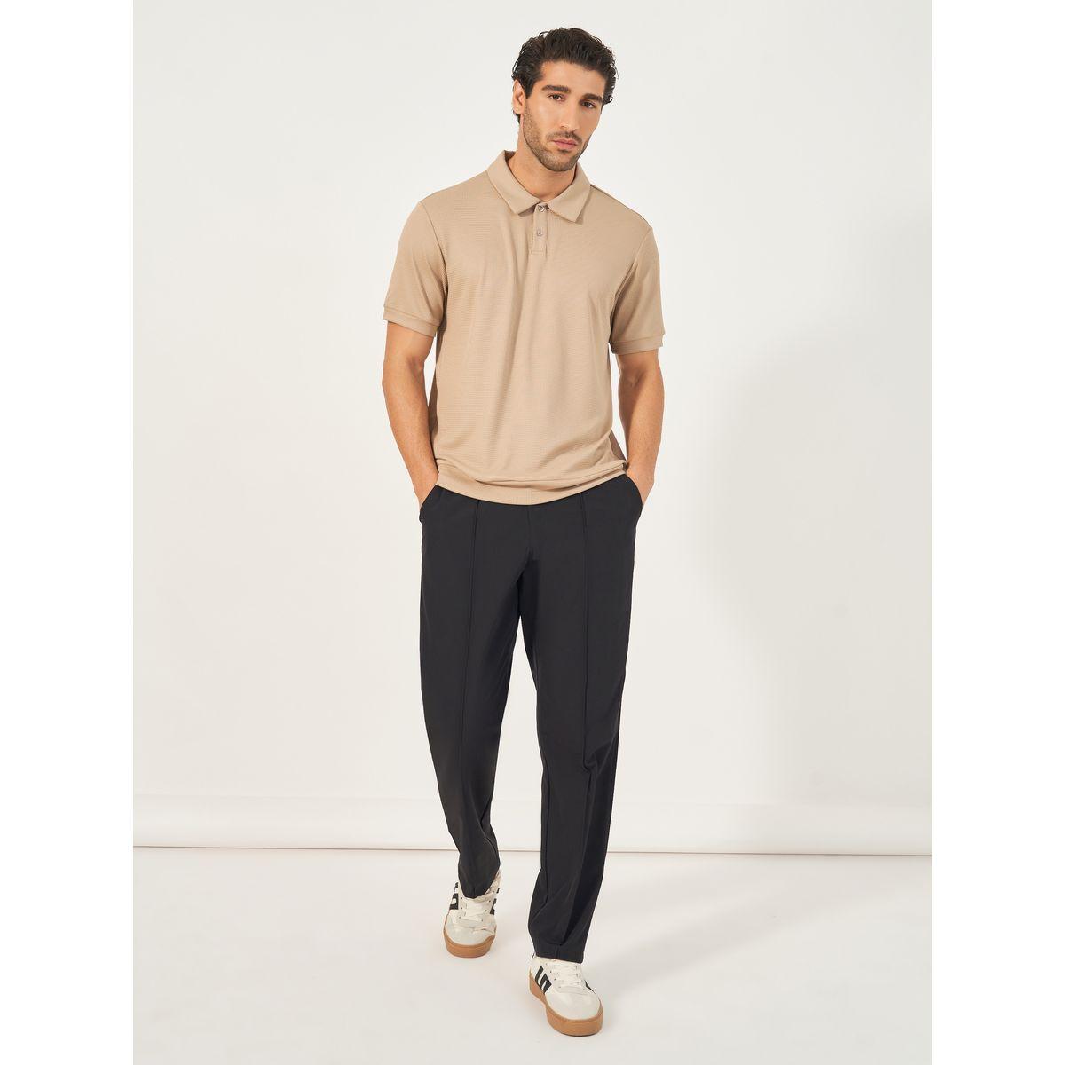 بنطال بقصة سليم فت مع حزوز-men-clothing-bottoms-trousersandchinos-trousers-image-2