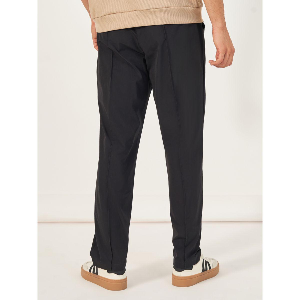 Styli Pintuck Detail Slim Fit Smart Trousers-men-clothing-bottoms-trousersandchinos-trousers-image-4