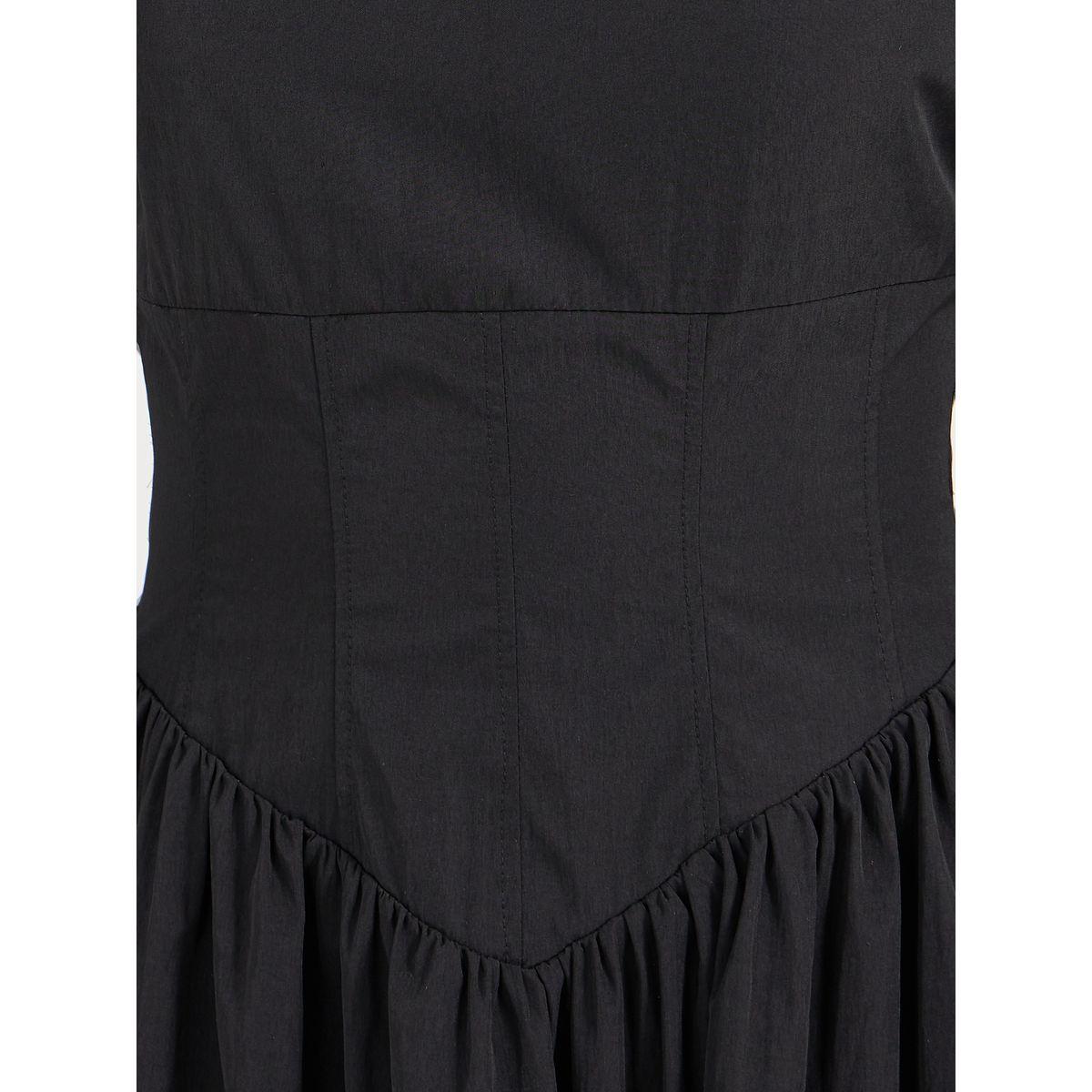 فستان ميدي مزين بكسرات مع أكمام طويلة-women-clothing-dresses-image-3