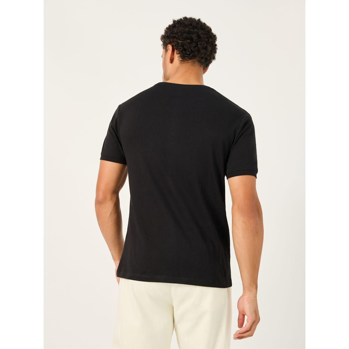 تيشيرت قطن سادة بقصة عادية-men-clothing-tshirtsandpolos-tshirts-image-1