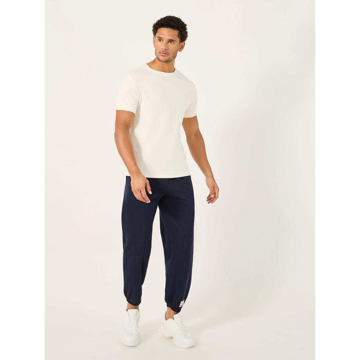 Styli Solid Interlock Cotton Regular Fit T-Shirt-men-clothing-tshirtsandpolos-tshirts-image-2