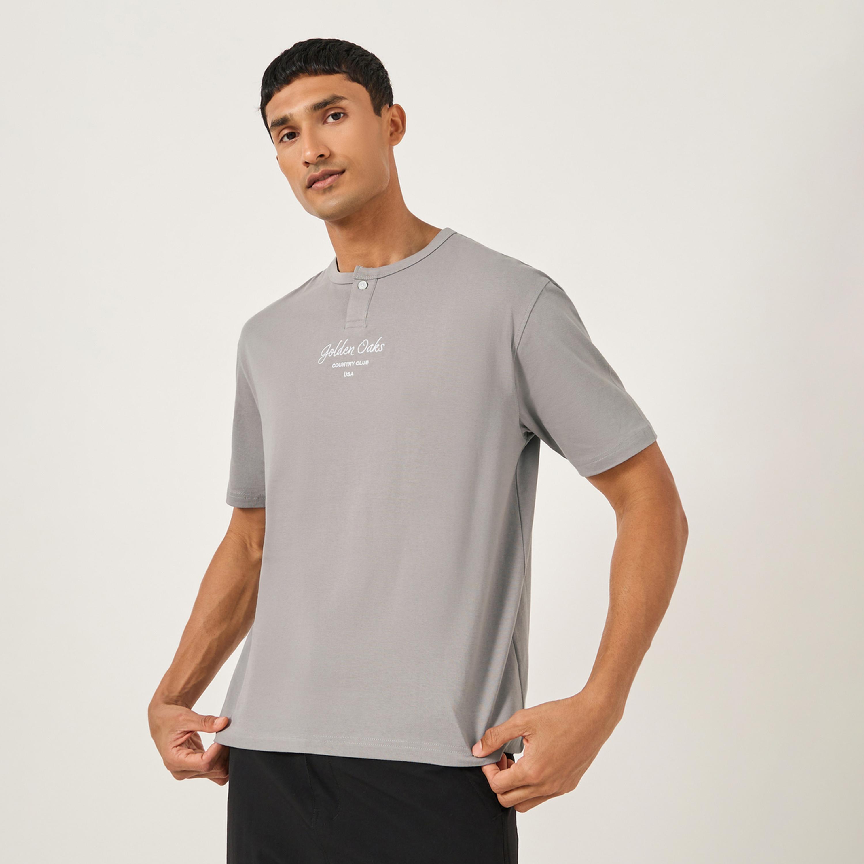 Styli Embroidered Oversized Round Neck T-Shirt-men-clothing-tshirtsandpolos-tshirts-image-1