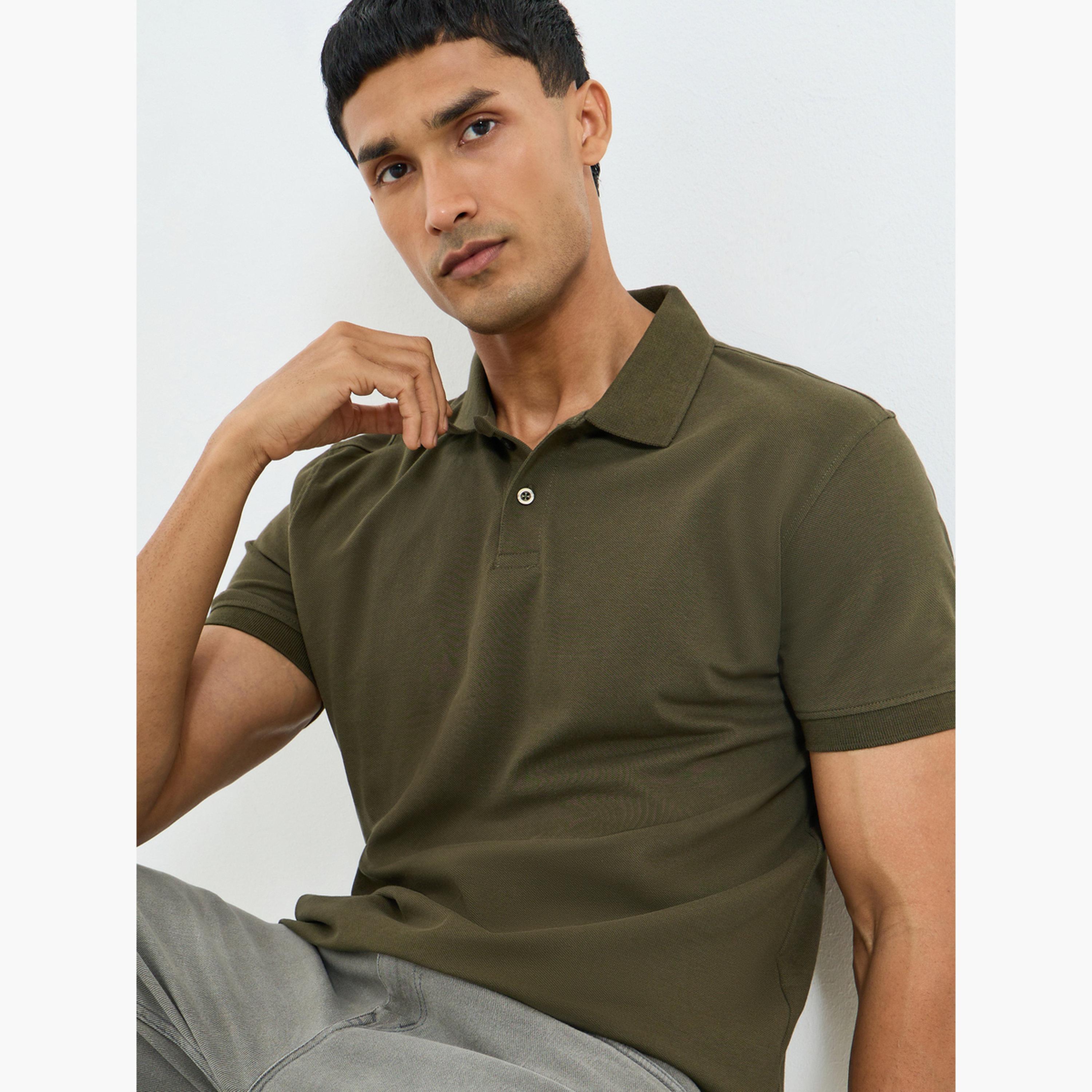 تيشيرت بولو قصة مريحة-men-clothing-tshirtsandpolos-polos-image-3