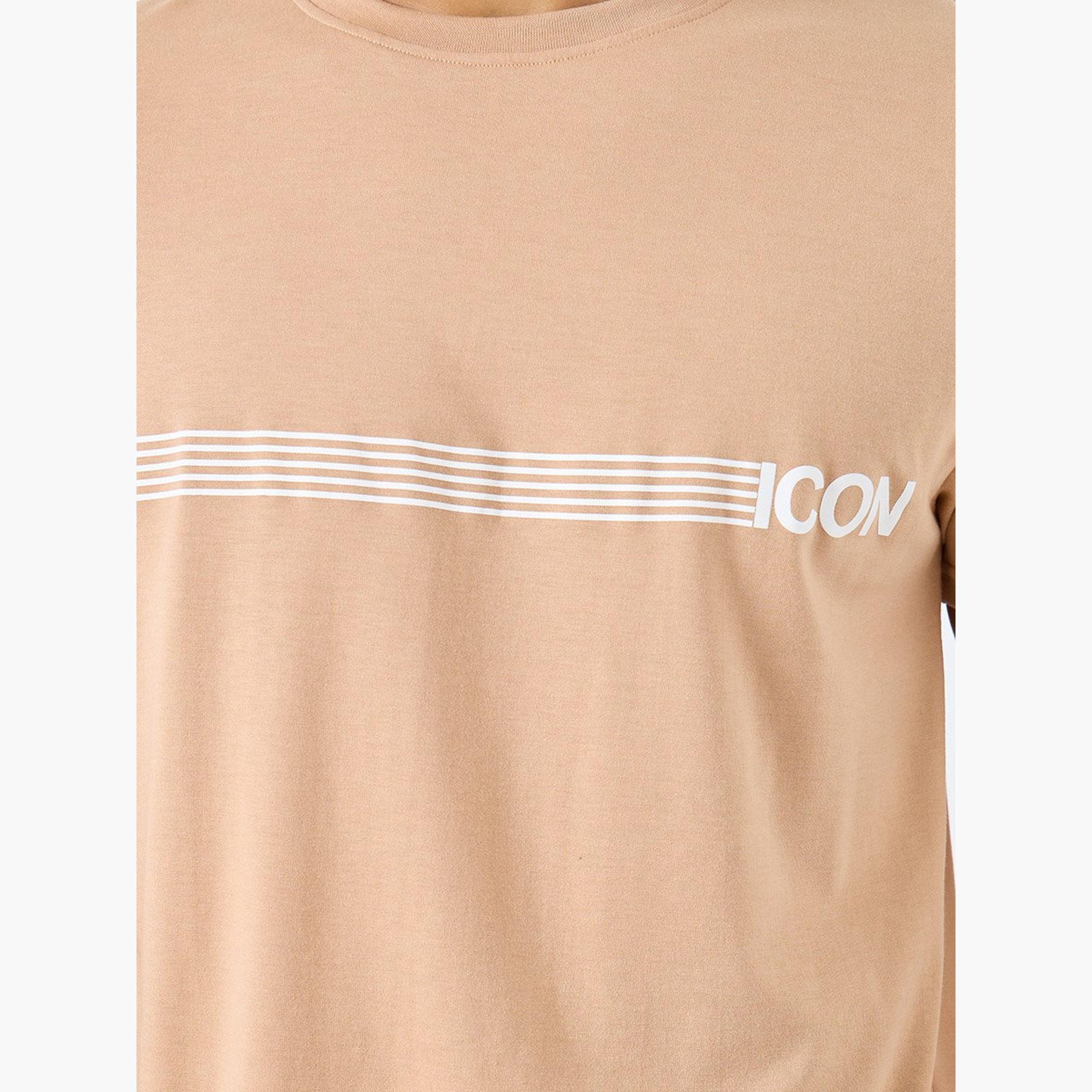 Styli Striped Slogan Print Regular Fit T-Shirt-men-clothing-tshirtsandpolos-tshirts-image-3