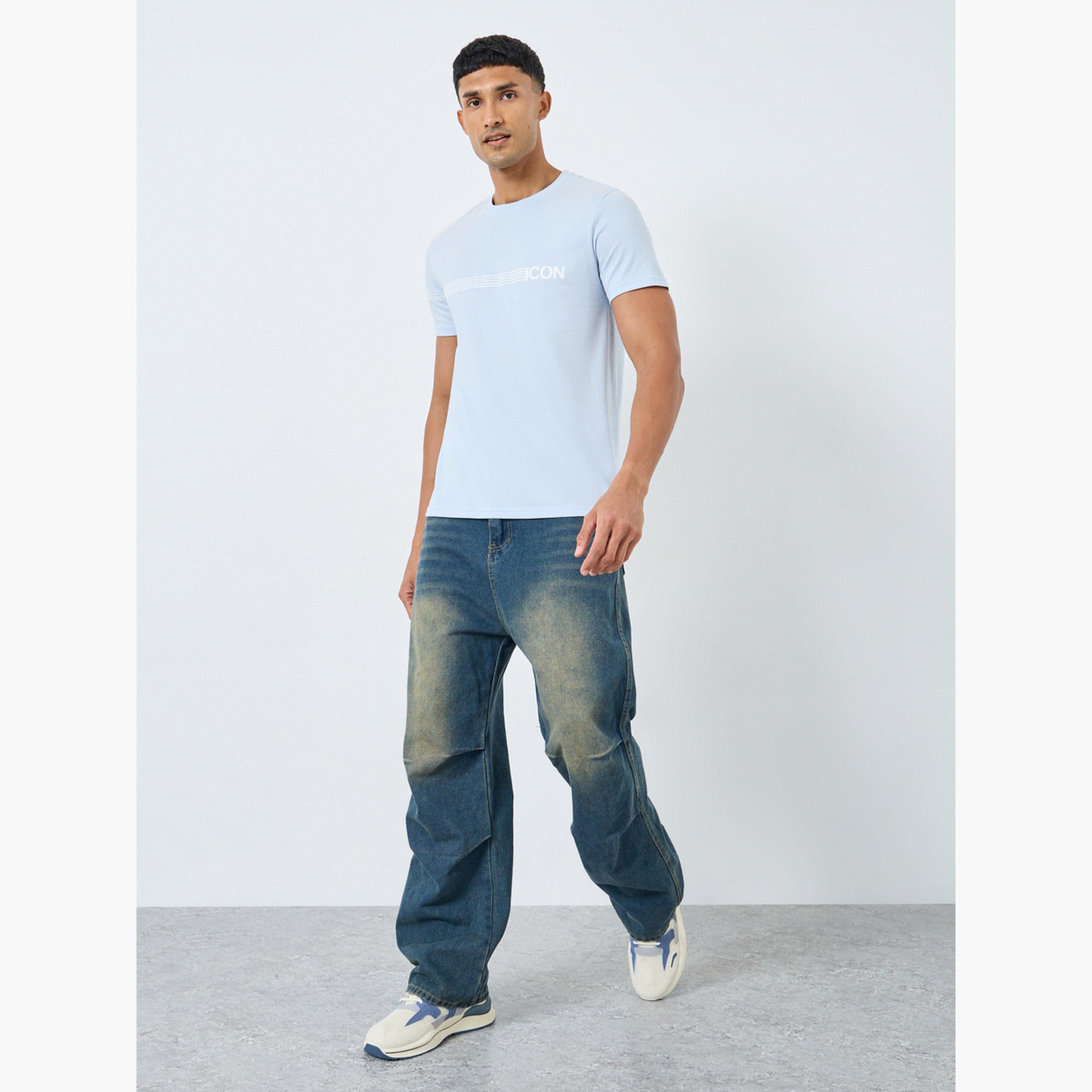 Styli Placement Striped Printed Regular T-Shirt-men-clothing-tshirtsandpolos-tshirts-image-2