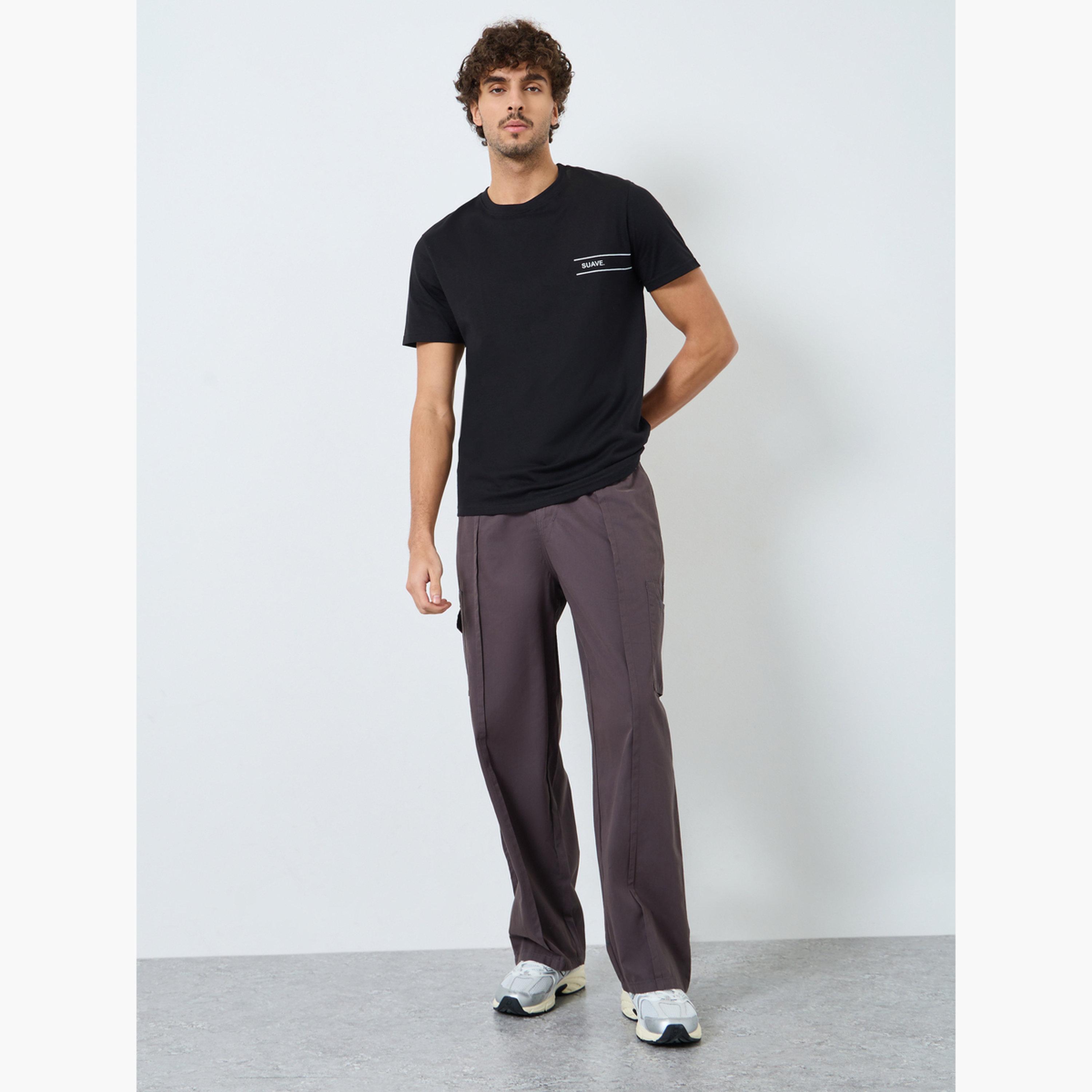 Styli Minimal Slogan Print Regular Fit T-Shirt-men-clothing-tshirtsandpolos-tshirts-image-2