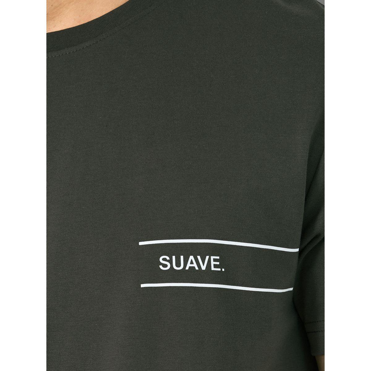 تيشيرت بقصة عادية وطبعة كتابة صغيرة-men-clothing-tshirtsandpolos-tshirts-image-3