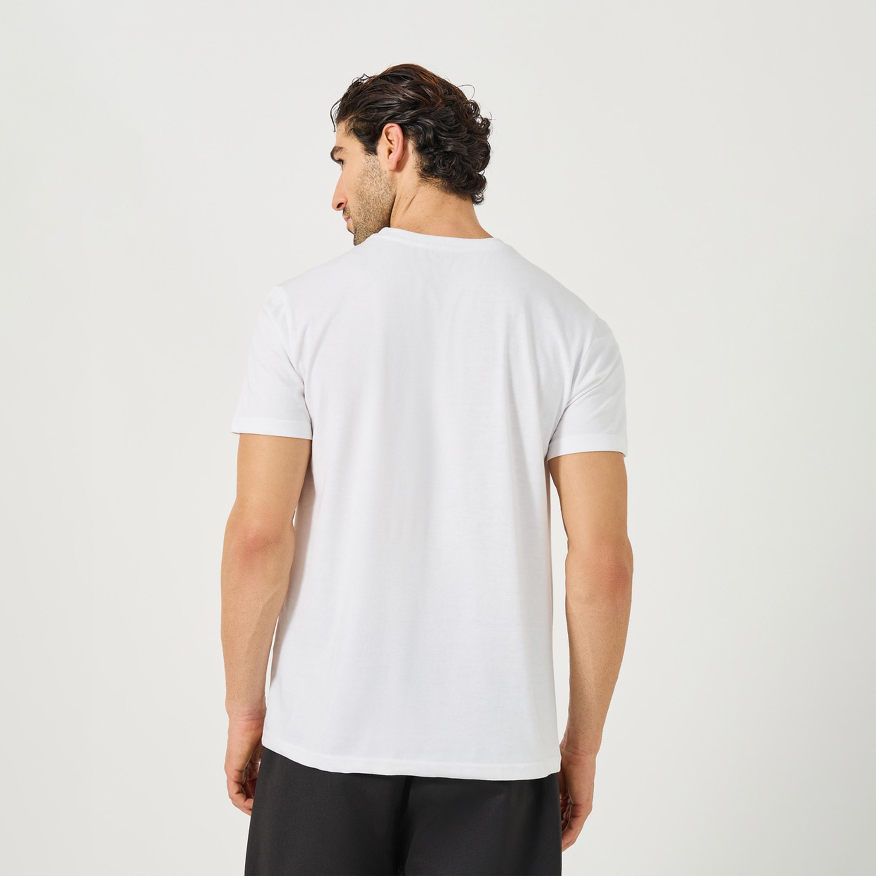 Styli Minimal Print Panelled Regular Fit T-Shirt-men-clothing-tshirtsandpolos-tshirts-image-4