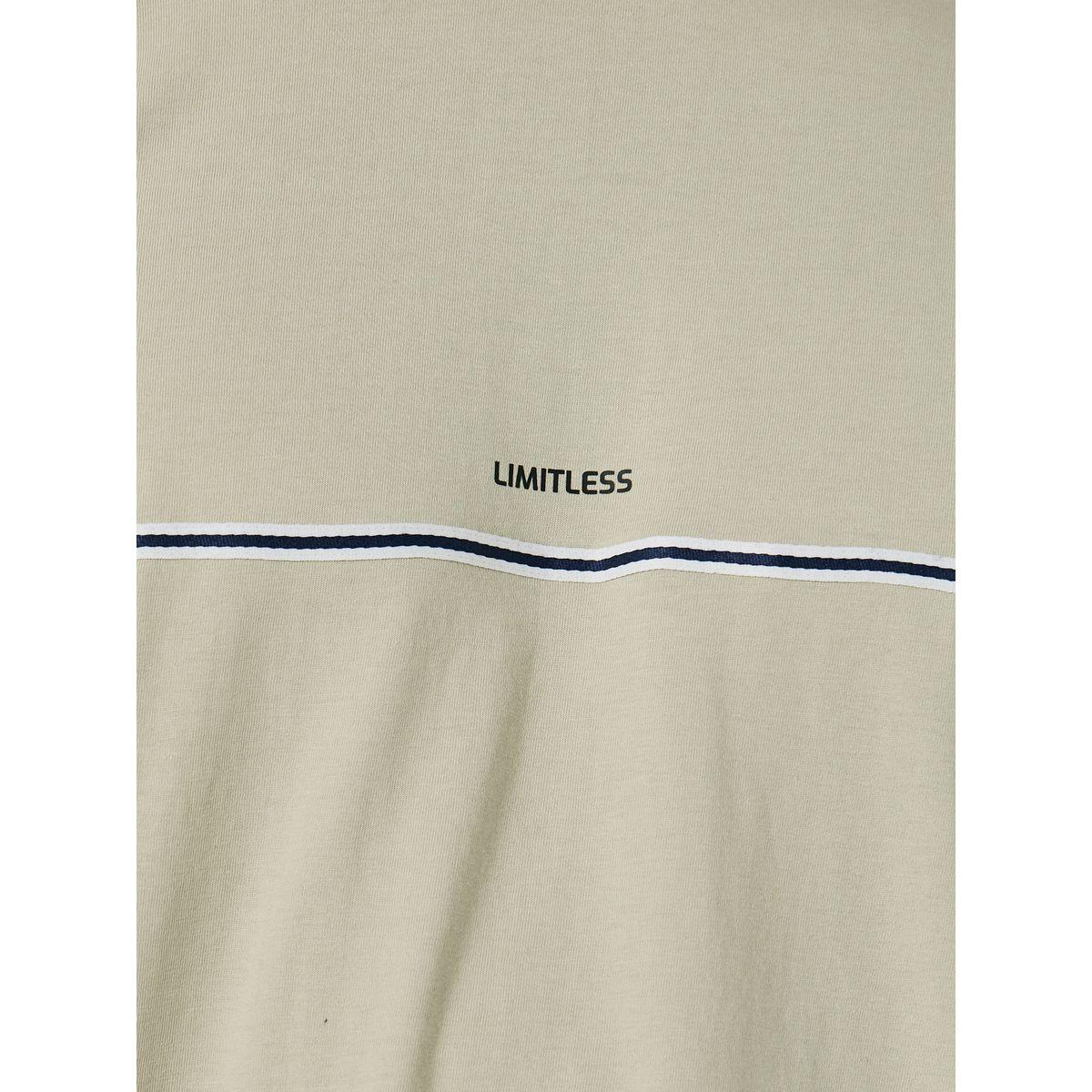Styli Slogan Print Oversized T-Shirt with Tape Detail-men-clothing-tshirtsandpolos-tshirts-image-3