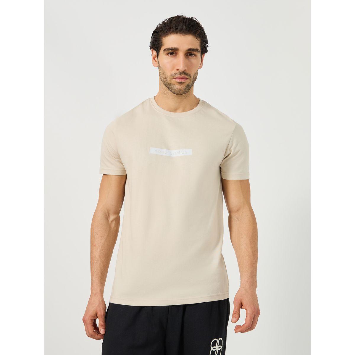 Styli Slogan Print Regular Fit T-Shirt-men-clothing-tshirtsandpolos-tshirts-image-1