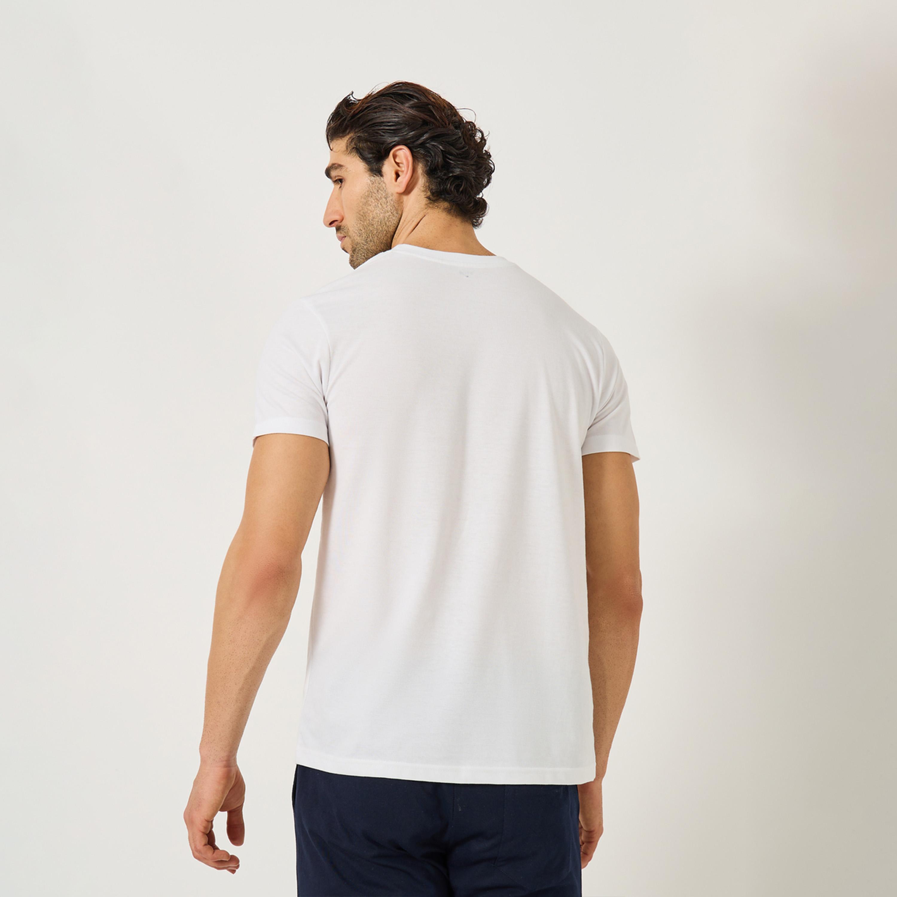 Styli Slogan Print Regular Fit T-Shirt-men-clothing-tshirtsandpolos-tshirts-image-4
