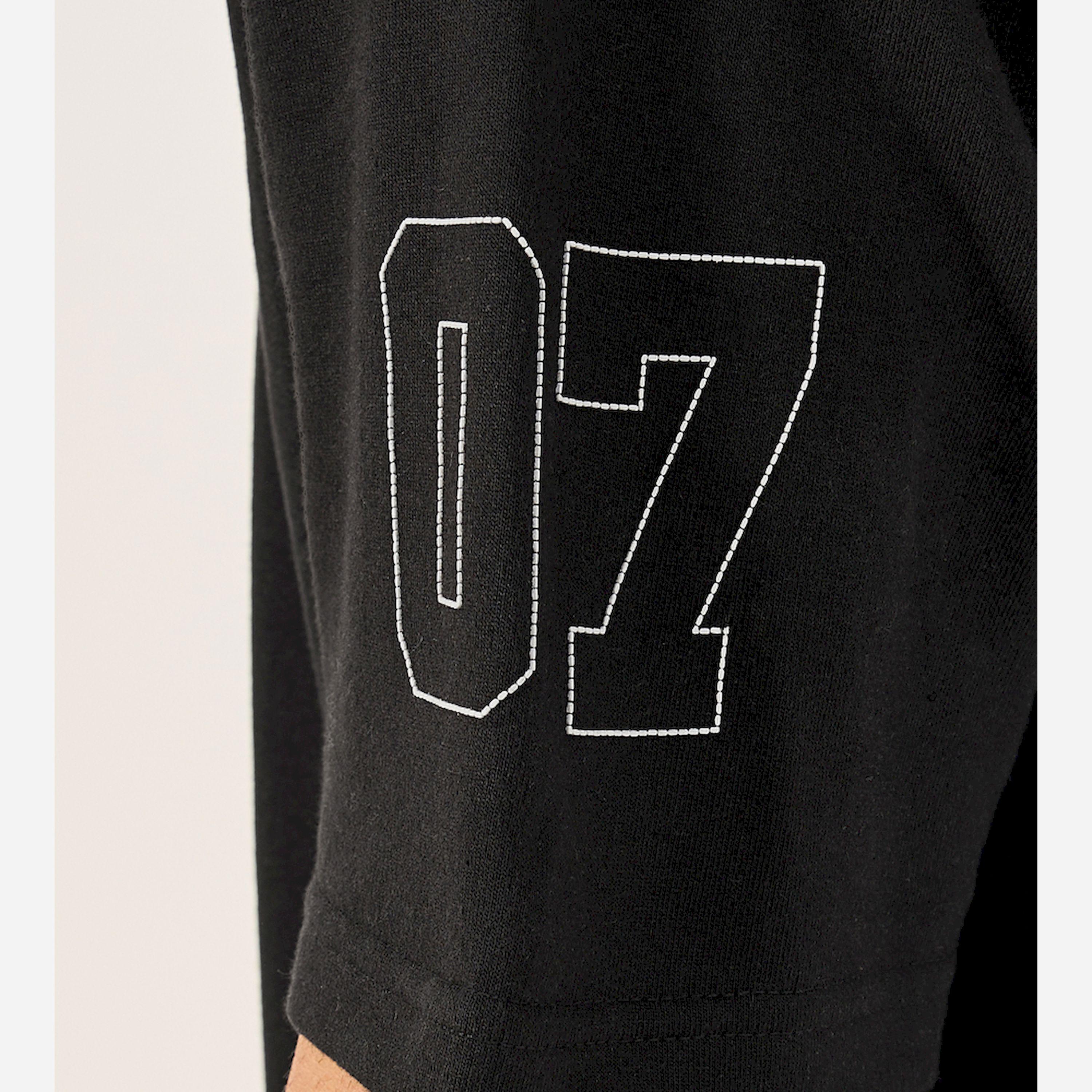 Styli Slogan Print Textured Oversized T-Shirt-men-clothing-tshirtsandpolos-tshirts-image-4