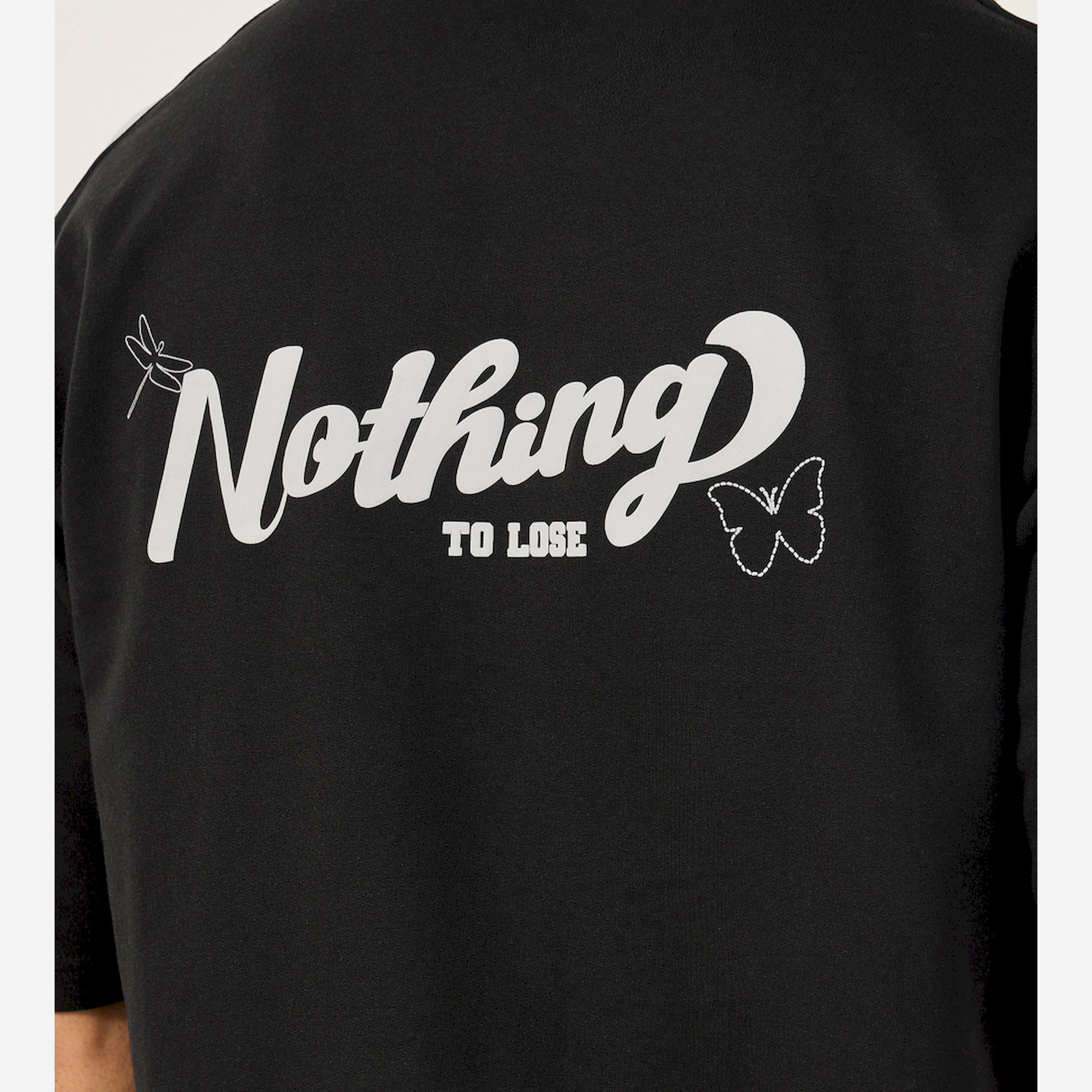 Styli Slogan Print Textured Oversized T-Shirt-men-clothing-tshirtsandpolos-tshirts-image-6