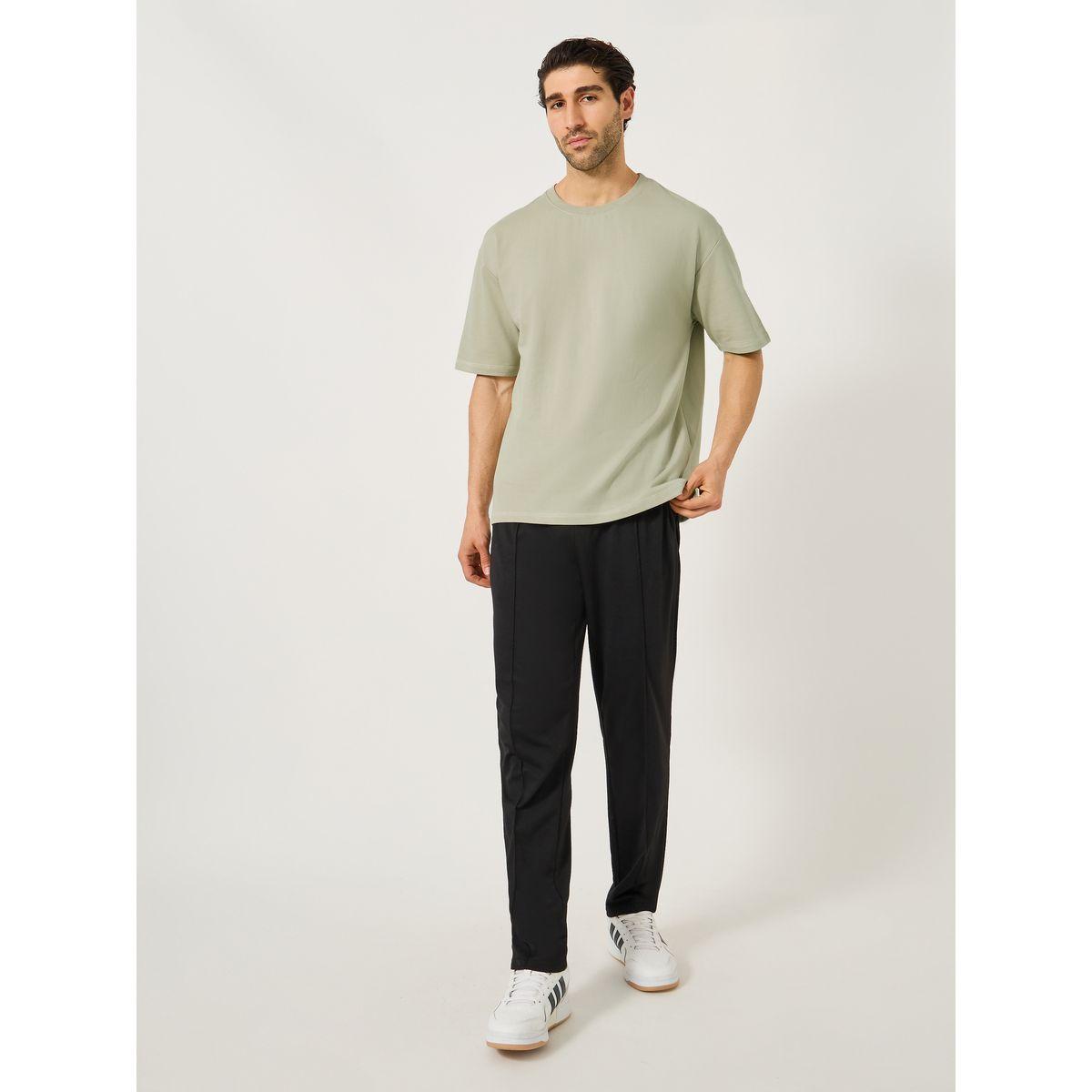 Styli Slogan Print Terry Oversized T-Shirt-men-clothing-tshirtsandpolos-tshirts-image-3