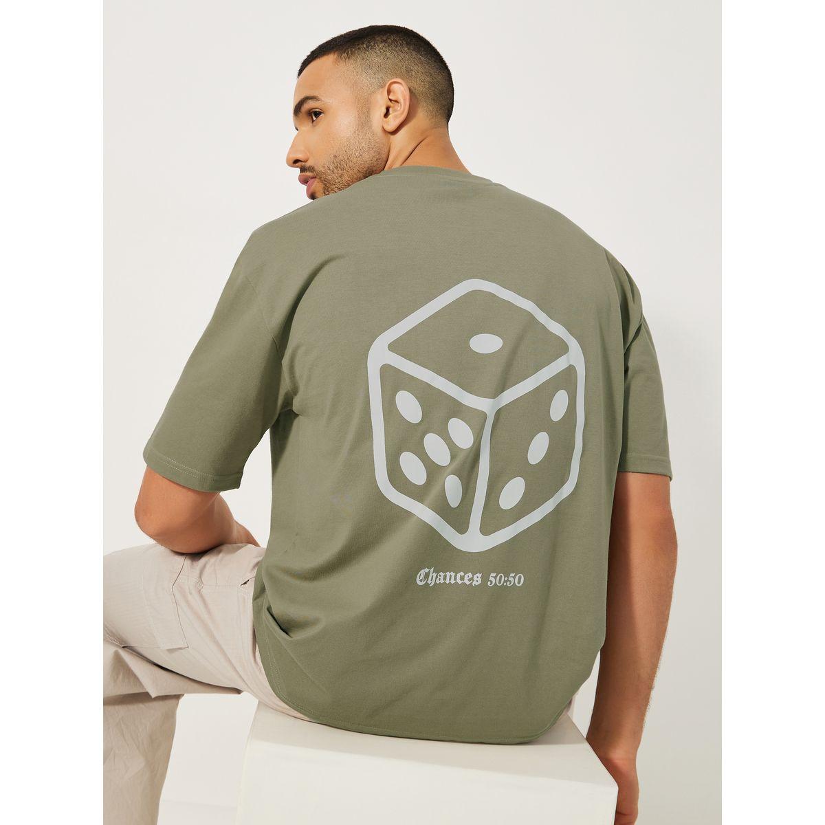 Styli Back Dice Graphic Print Oversized T-Shirt-men-clothing-tshirtsandpolos-tshirts-image-1