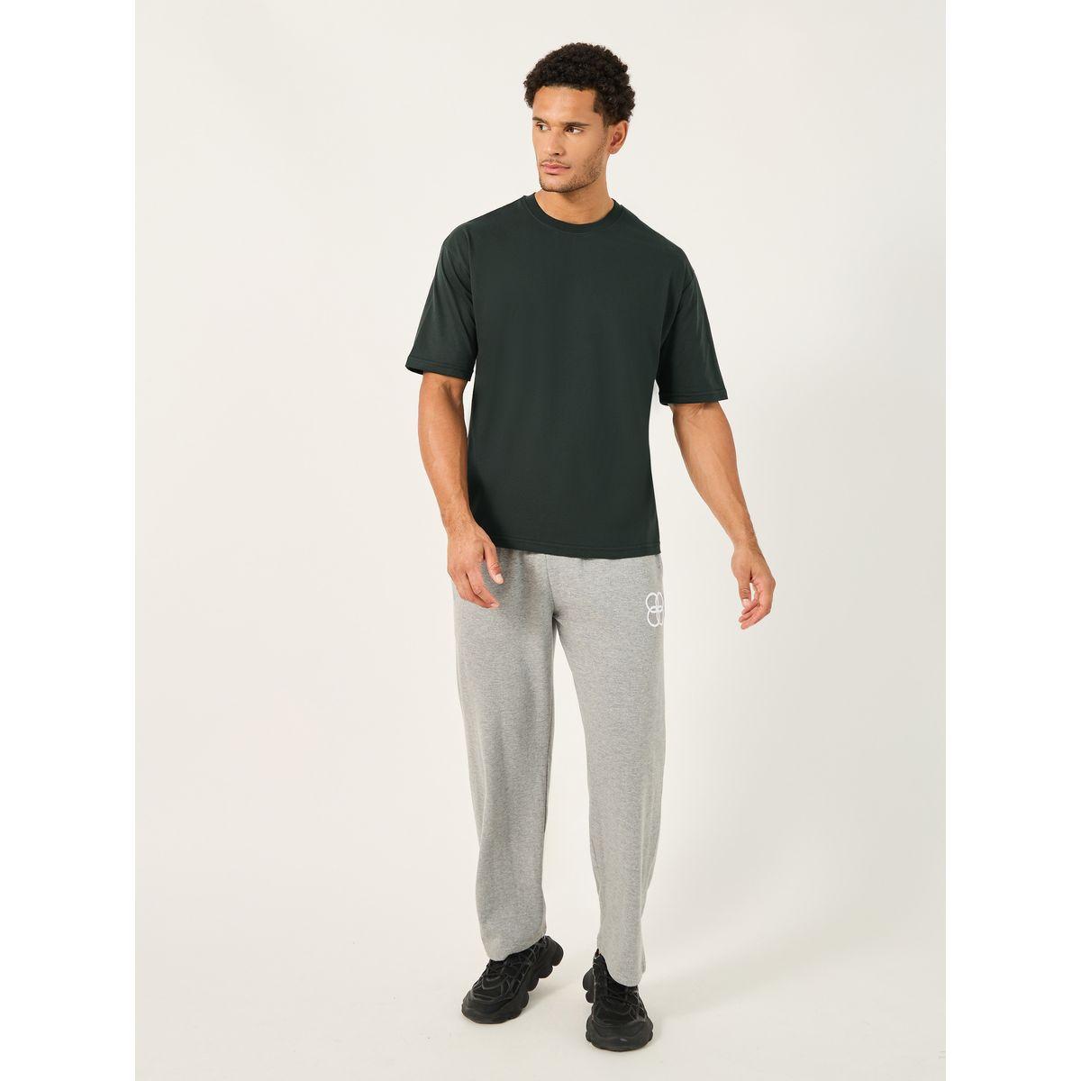تيشيرت فضفاض بطبعة كتابة وياقة دائرية-men-clothing-tshirtsandpolos-tshirts-image-3