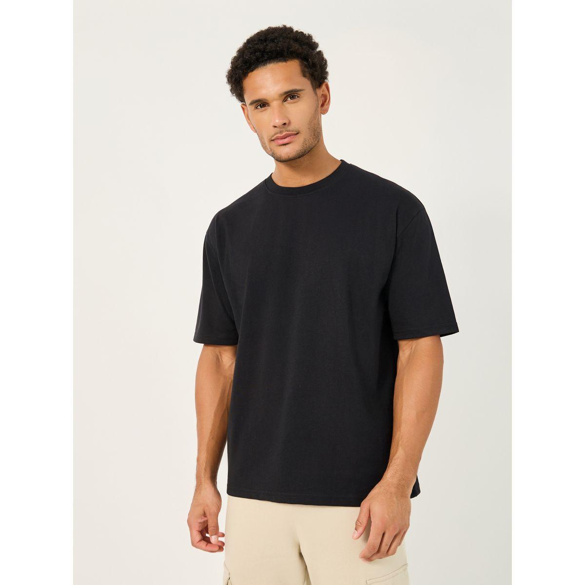 تيشيرت فضفاض بطبعة جرافيك-men-clothing-tshirtsandpolos-tshirts-image-2