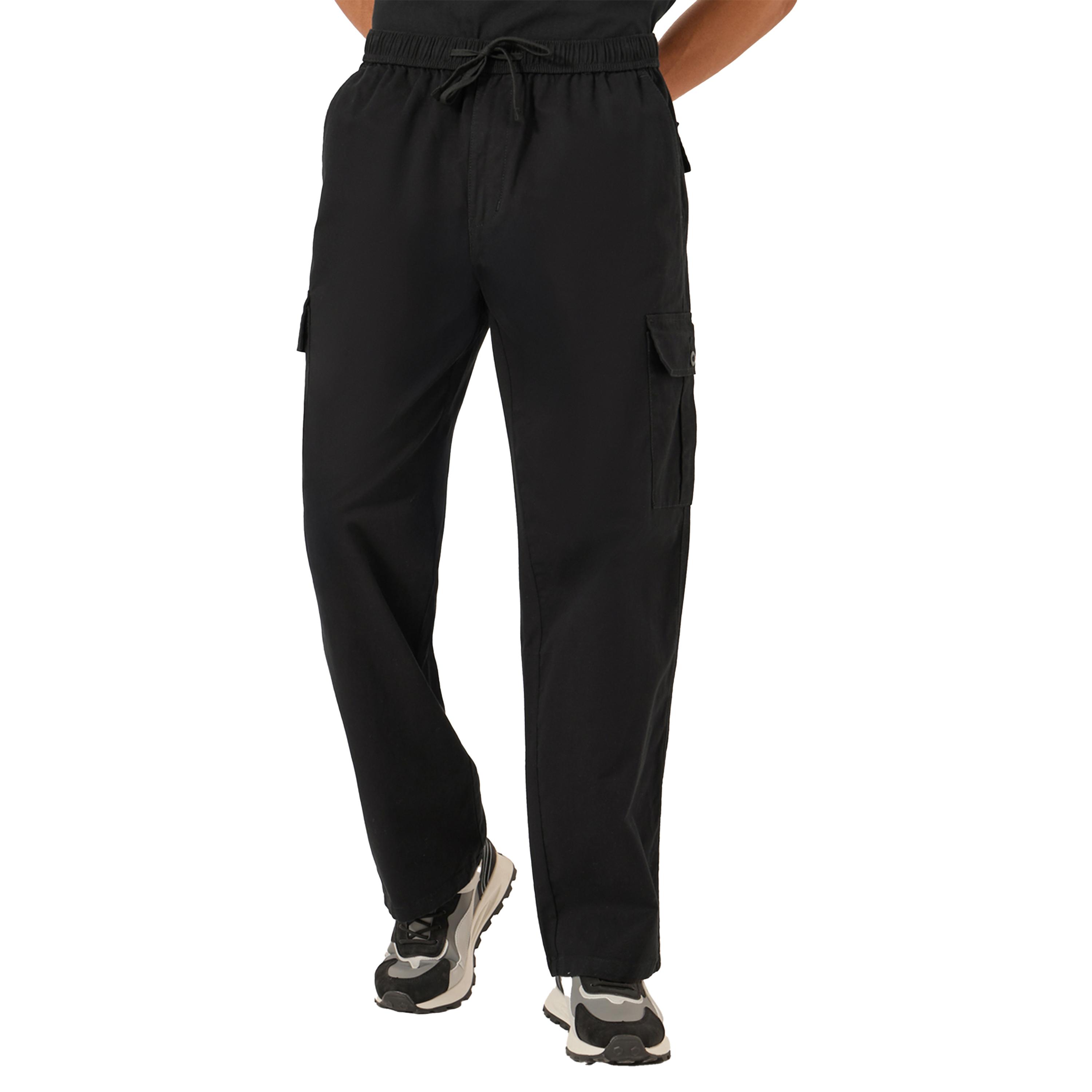 Styli Oversized Twill Cargo Pocket Joggers-men-clothing-bottoms-joggers-image-1