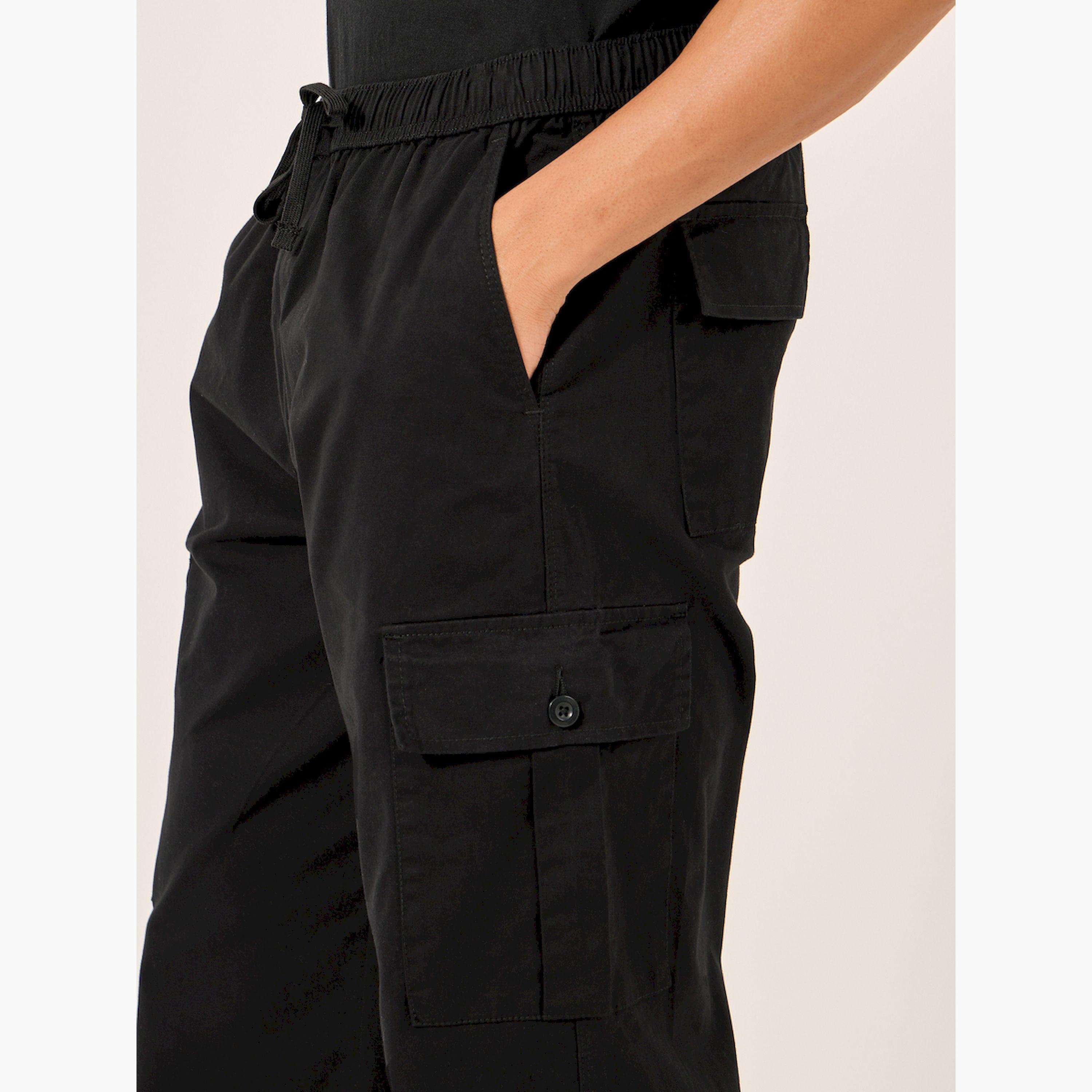 Styli Oversized Twill Cargo Pocket Joggers-men-clothing-bottoms-joggers-image-5