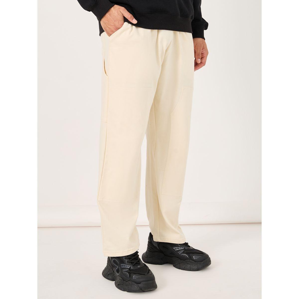 Styli Carpenter Fit Fleece Open Hem Joggers-men-clothing-bottoms-joggers-image-5