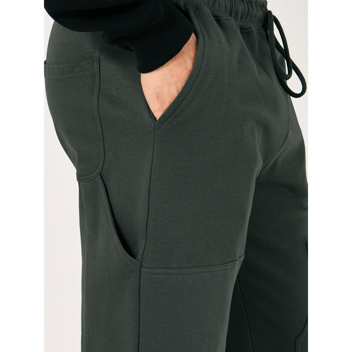 Styli Carpenter Fit Fleece Open Hem Joggers-men-clothing-bottoms-joggers-image-3